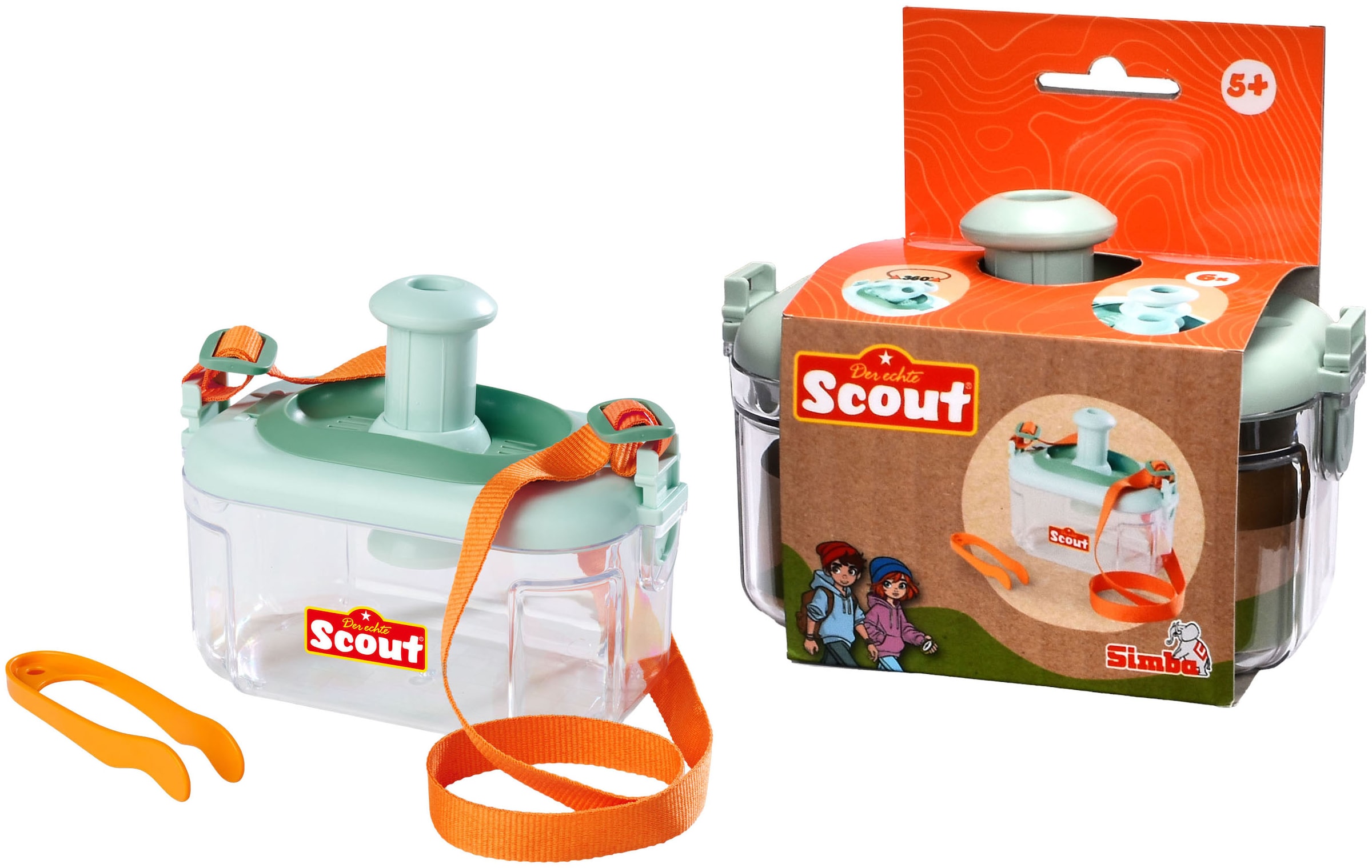 SIMBA Kreativset »Scout Lupenbecher« mit drehbarem und ausziehbarem Okular