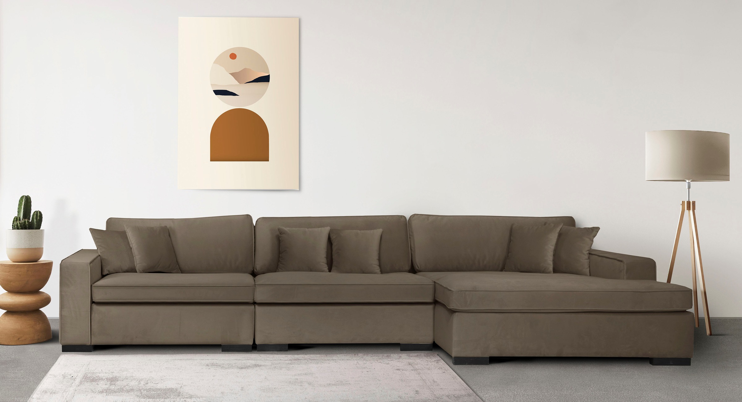 Guido Maria Kretschmer Home&Living Sofa-Eckelement »Skara XXL L-Form«, Loun günstig online kaufen