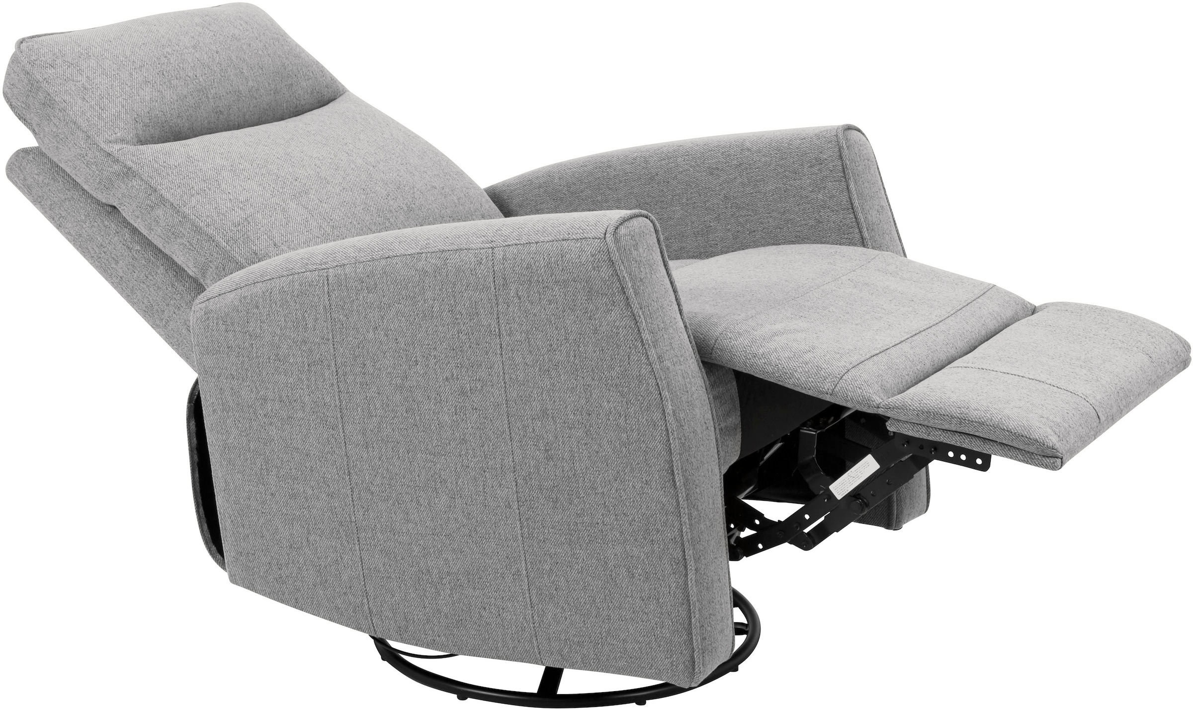 INOSIGN Relaxsessel »KAYLI mit Schaukel-, Dreh und Liegefunktion, Webstoff, Federkern«, Lesesessel, TV-Sessel mit Reclinerfunktion, 360° drehbar