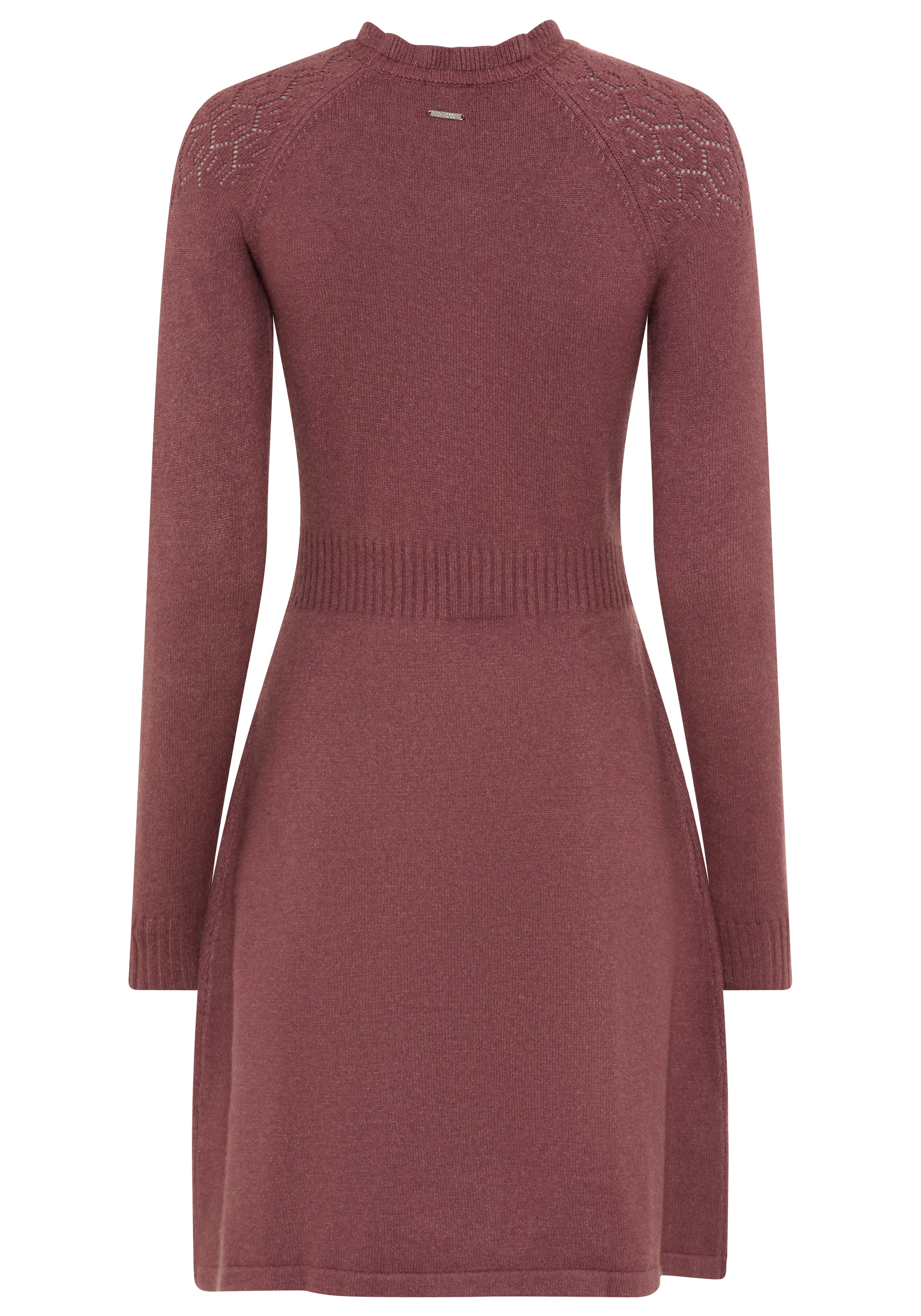 Laura Scott Strickkleid, mit edlem Lochstrick-Muster