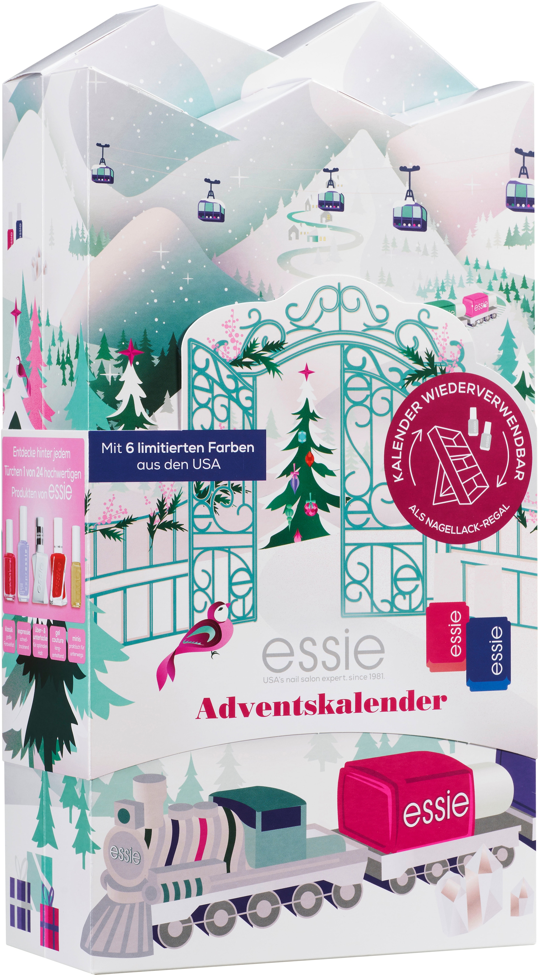 [Originalprodukt aus Übersee] essie Adventskalender »Nagellack-Set« im Online-Shop kaufen