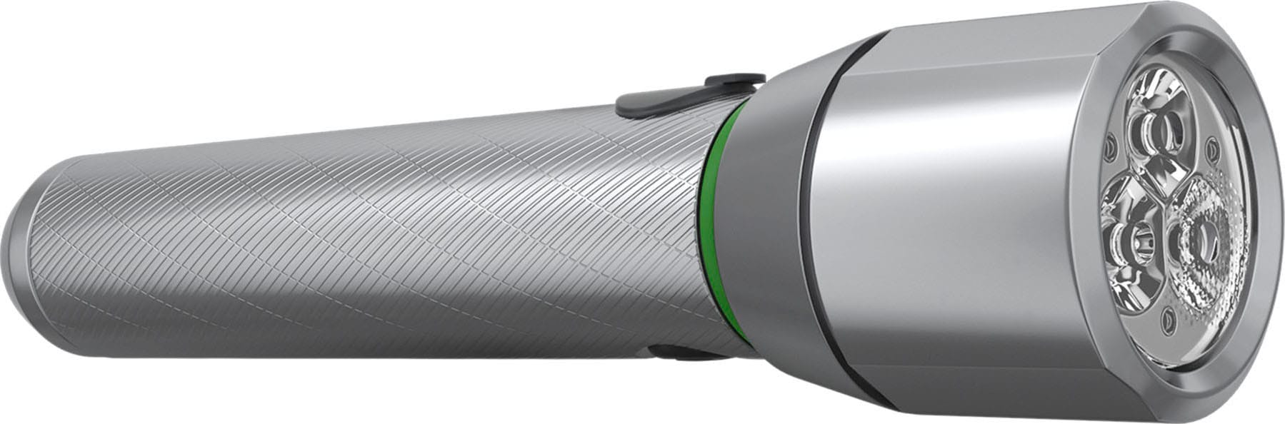 Energizer LED Taschenlampe »Vision HD bestellen 1200 online wiederaufladbar und Fokus Metall USB-Ladekabel zweiseitigem Digital Lumen«, mit