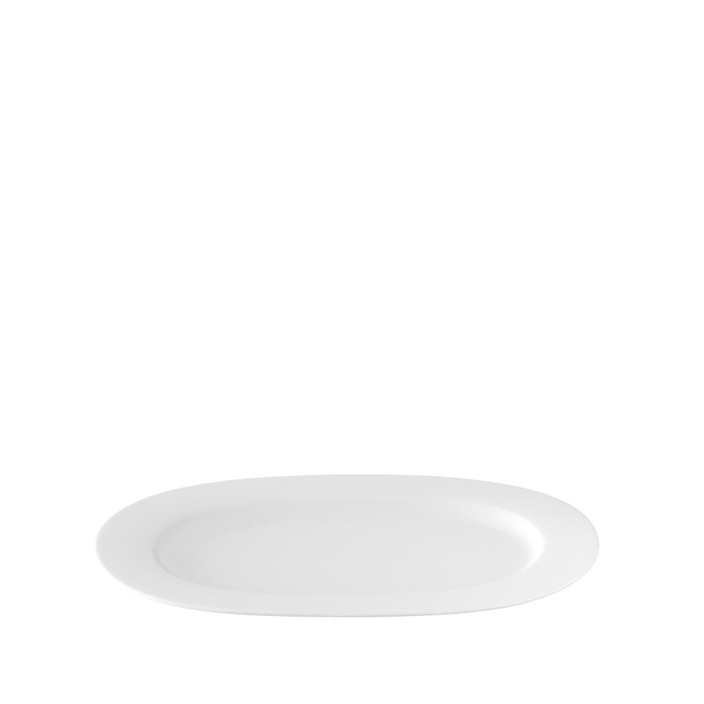 Villeroy & Boch Servierplatte »Servierplatte Anmut 41 x 29 cm weiß« günstig online kaufen