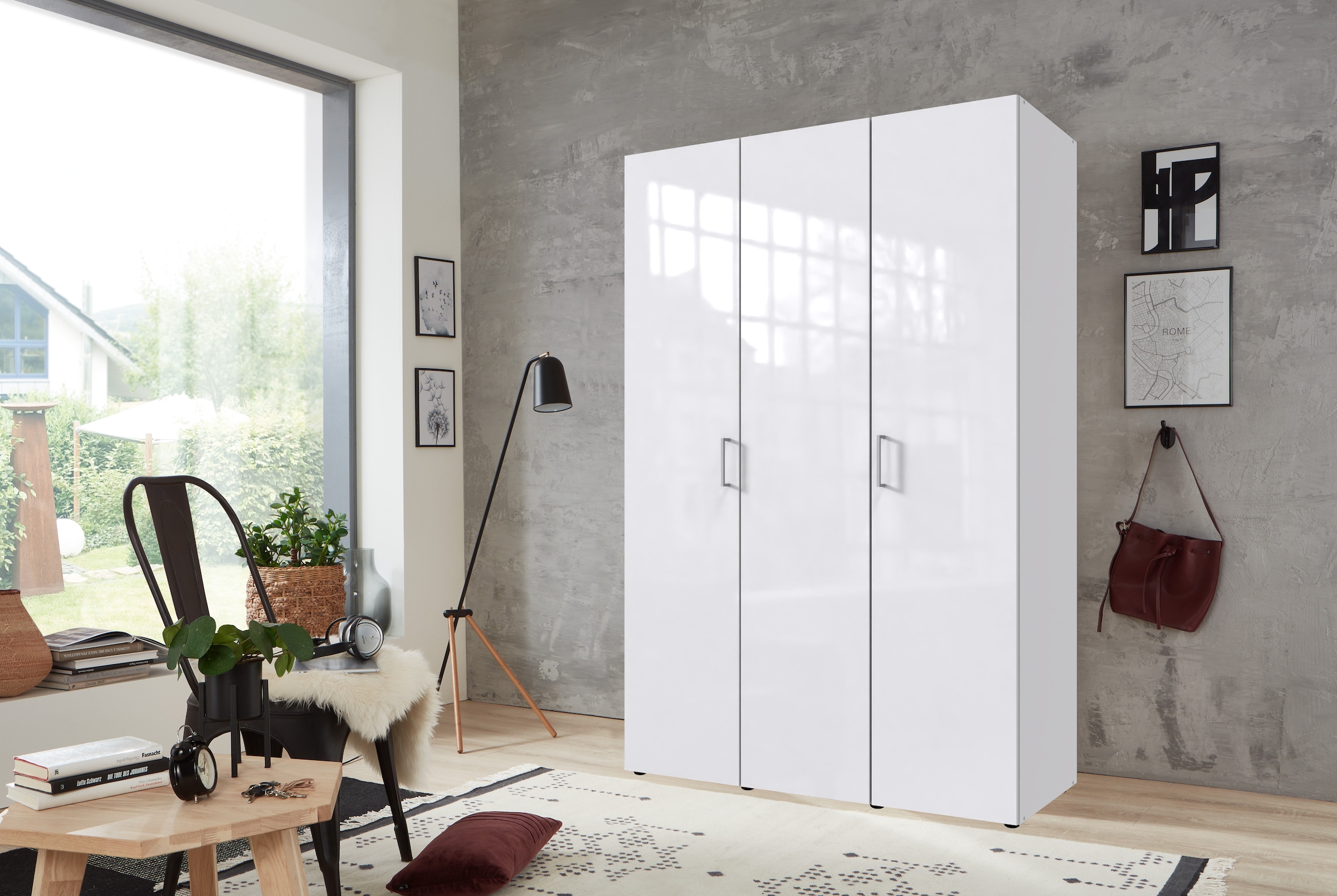 Wimex Kleiderschrank »Mugano,in 8 Breiten,3 Höhen,2 Tiefen, viele Farben, M günstig online kaufen