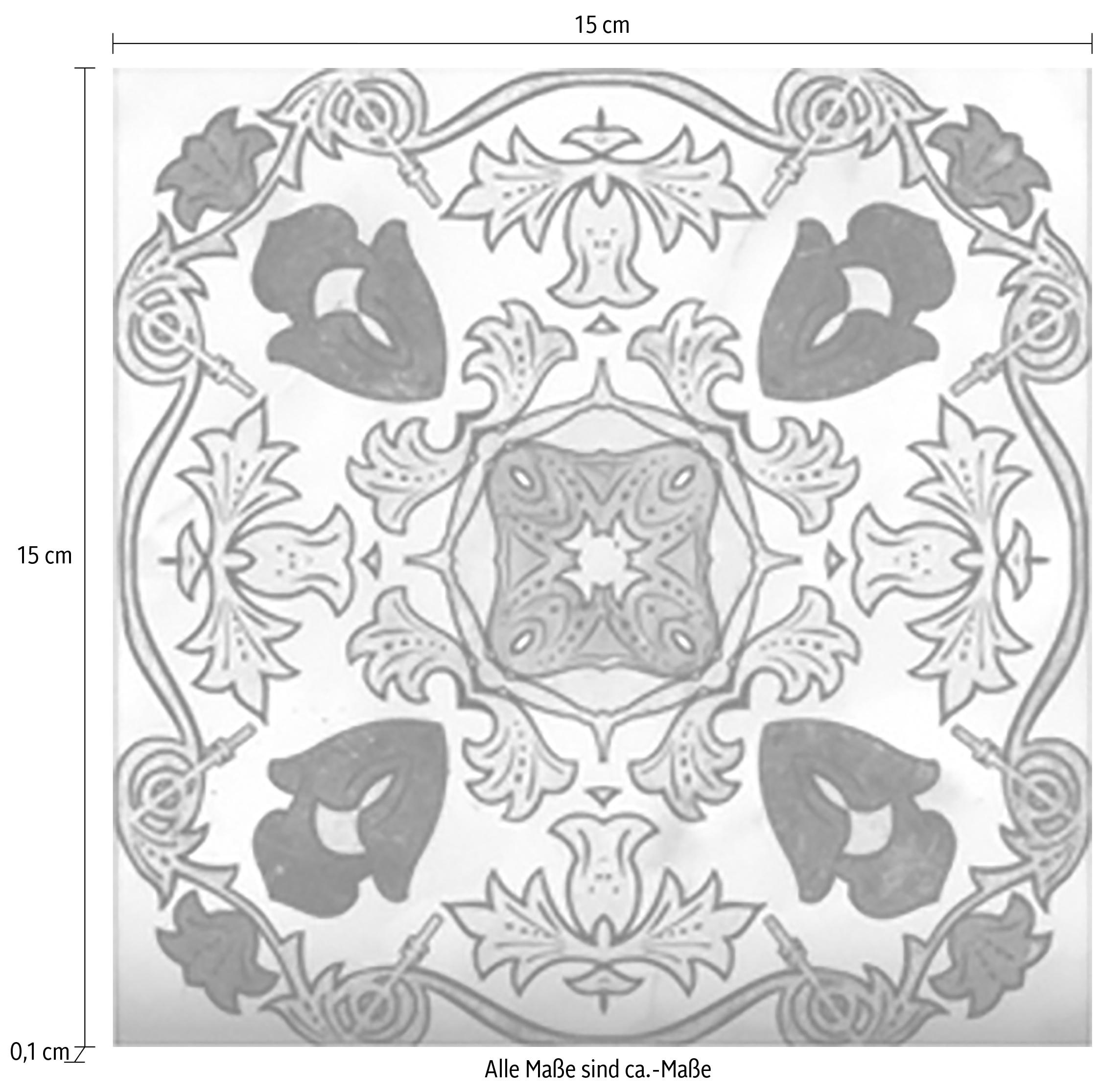 queence Fliesenaufkleber »Mosaik Muster«, Stickerfliesen, selbstklebend, Sticker, 12er Set