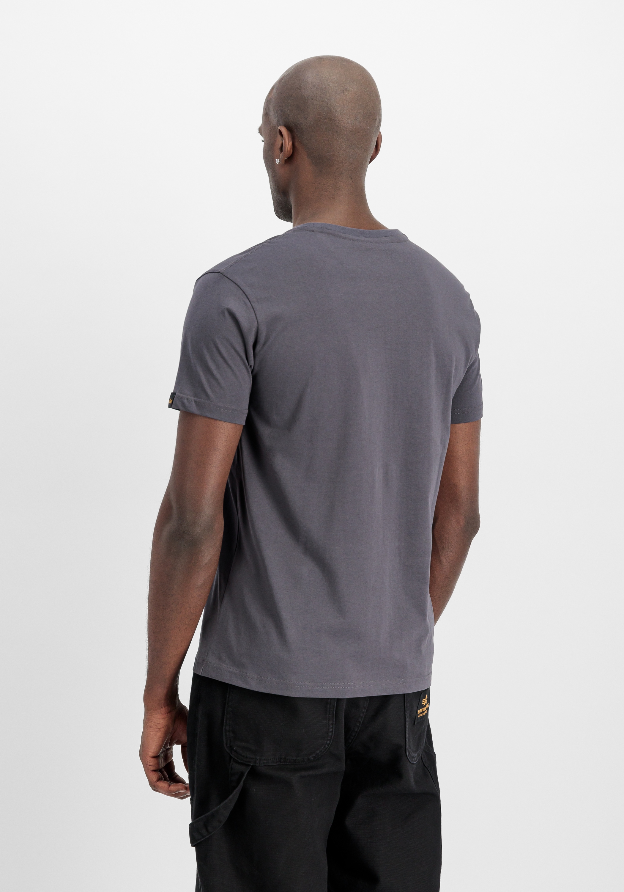 Alpha Industries T-Shirt »Alpha Industries Men - T-Shirts Satin Logo T-Shirt«