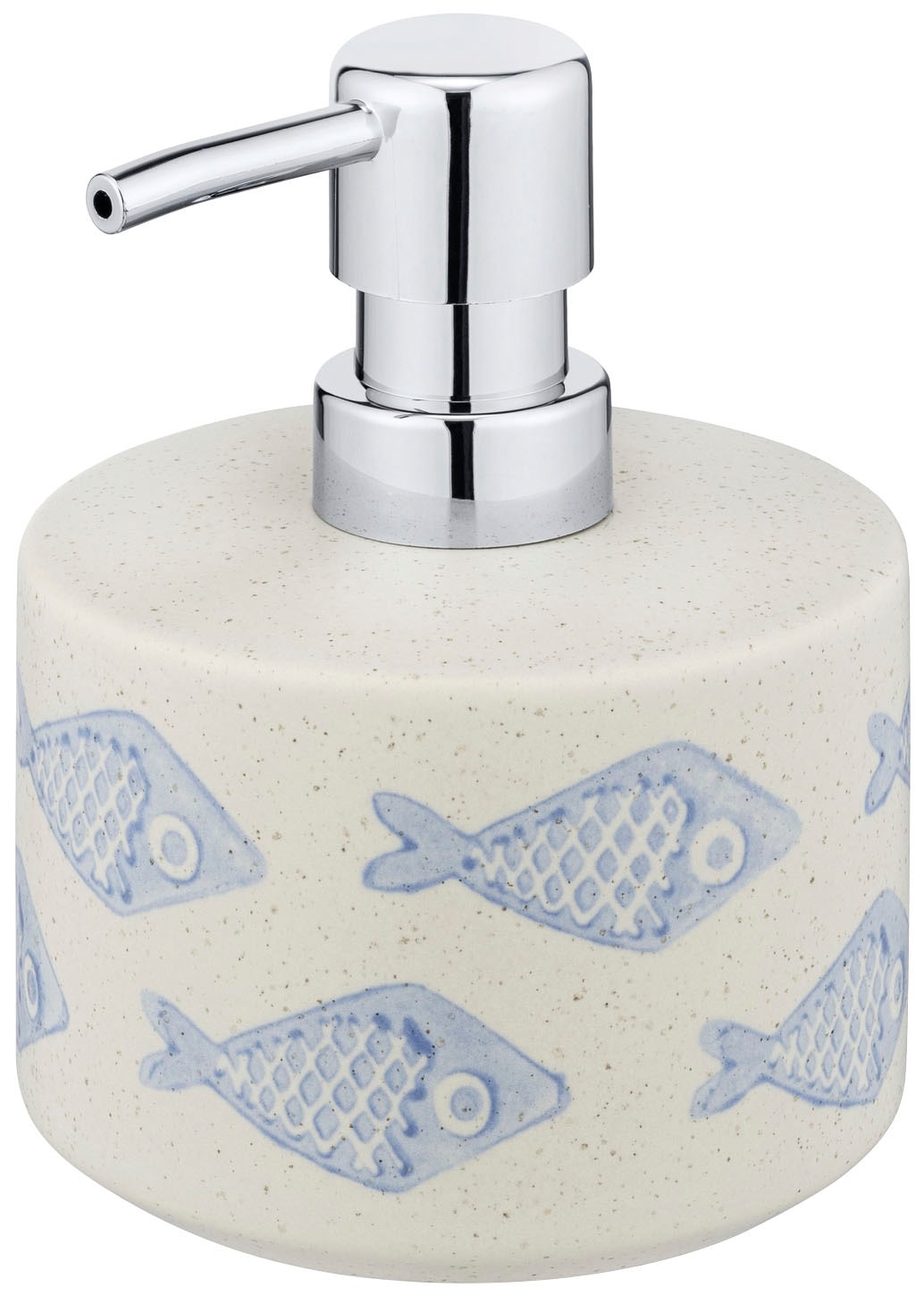 WENKO Seifenspender »Aquamarin«, (1 tlg.), Keramik, 475 ml