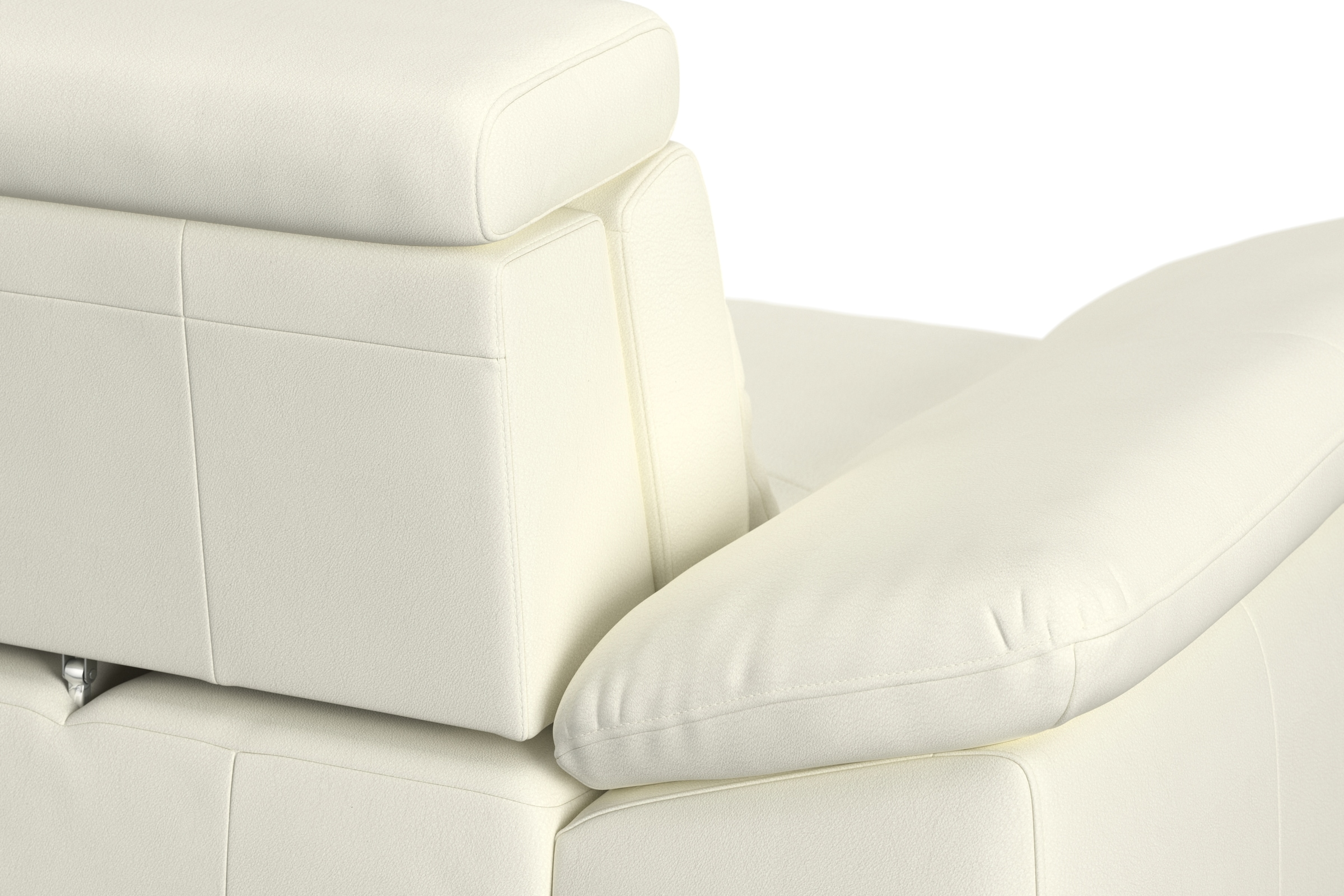 sit&more Wohnlandschaft »Cabrio U-Form, mit Sitztiefenverstellung, Arm- und Kopfteilverstellung«, 3 Nierenkissen, Federkern, optional Bettfunktion und Stauraum