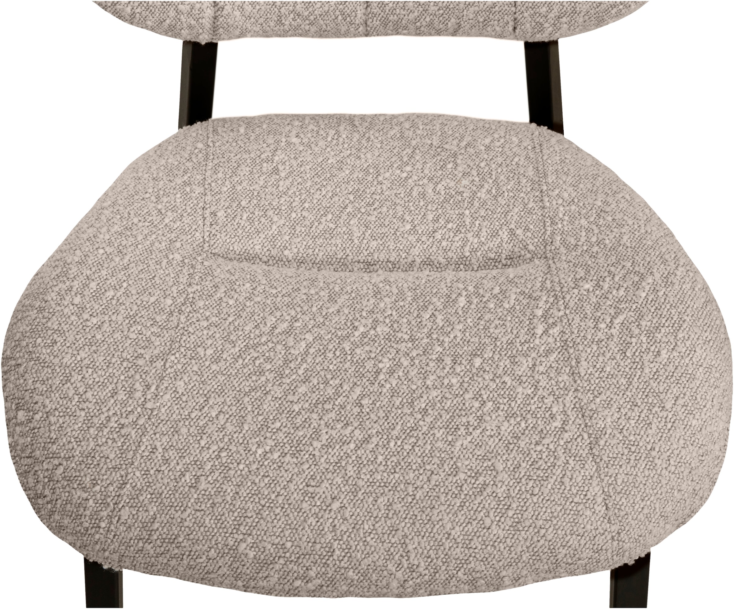 OMG Design Esszimmerstuhl »Joe«, (Set), 1 St., Stoff, moderner Bouclé Bezug, bequem gepolstert, Küchenstuhl
