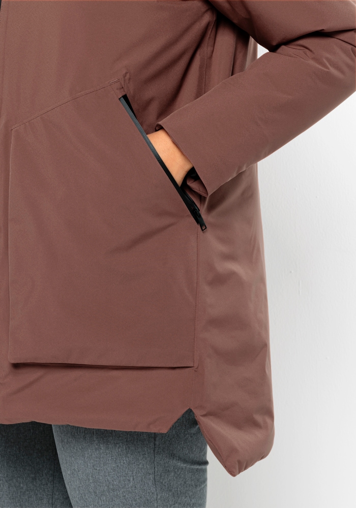 Jack Wolfskin Winterjacke »LUISENPLATZ JKT W«, mit Kapuze