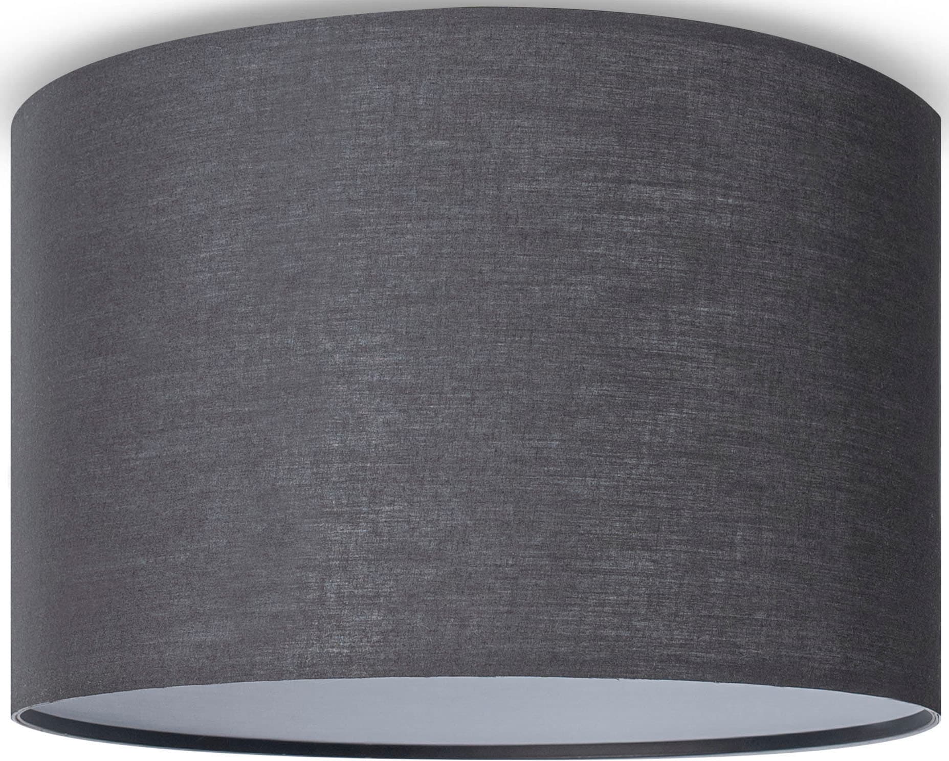 Paco Home Deckenleuchte »Uni Color«, 1 flammig, Leuchtmittel E27 | ohne Leuchtmittel, LED Deckenleuchte Wohnzimmer Und Schlafzimmer, Unifarben, Deko E27