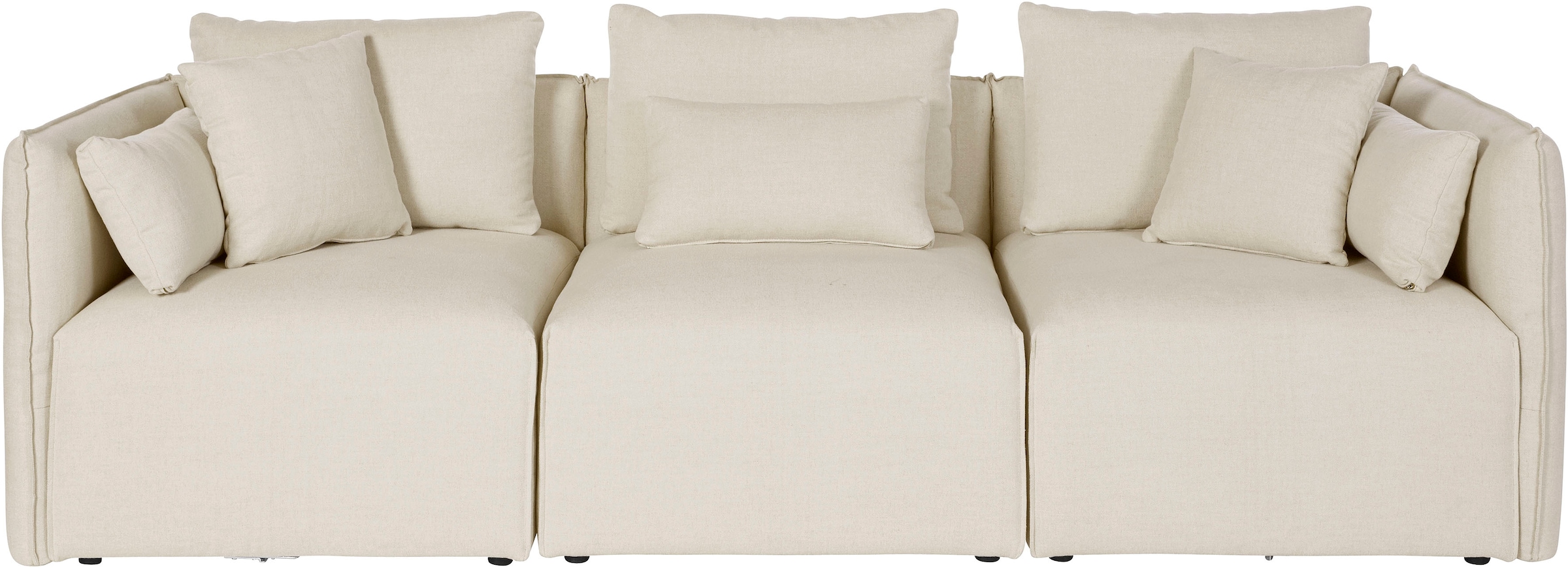 OTTO home 3-Sitzer »Nöre« 3 Teile, in vielen Bezugsqualitäten und Farben s. günstig online kaufen