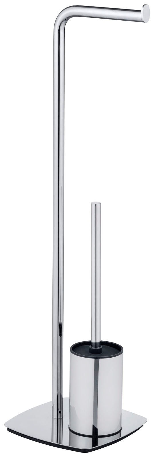 WENKO WC-Garnitur »Iria«, aus Metall, mit Papierrollenhalter und WC-Bürste