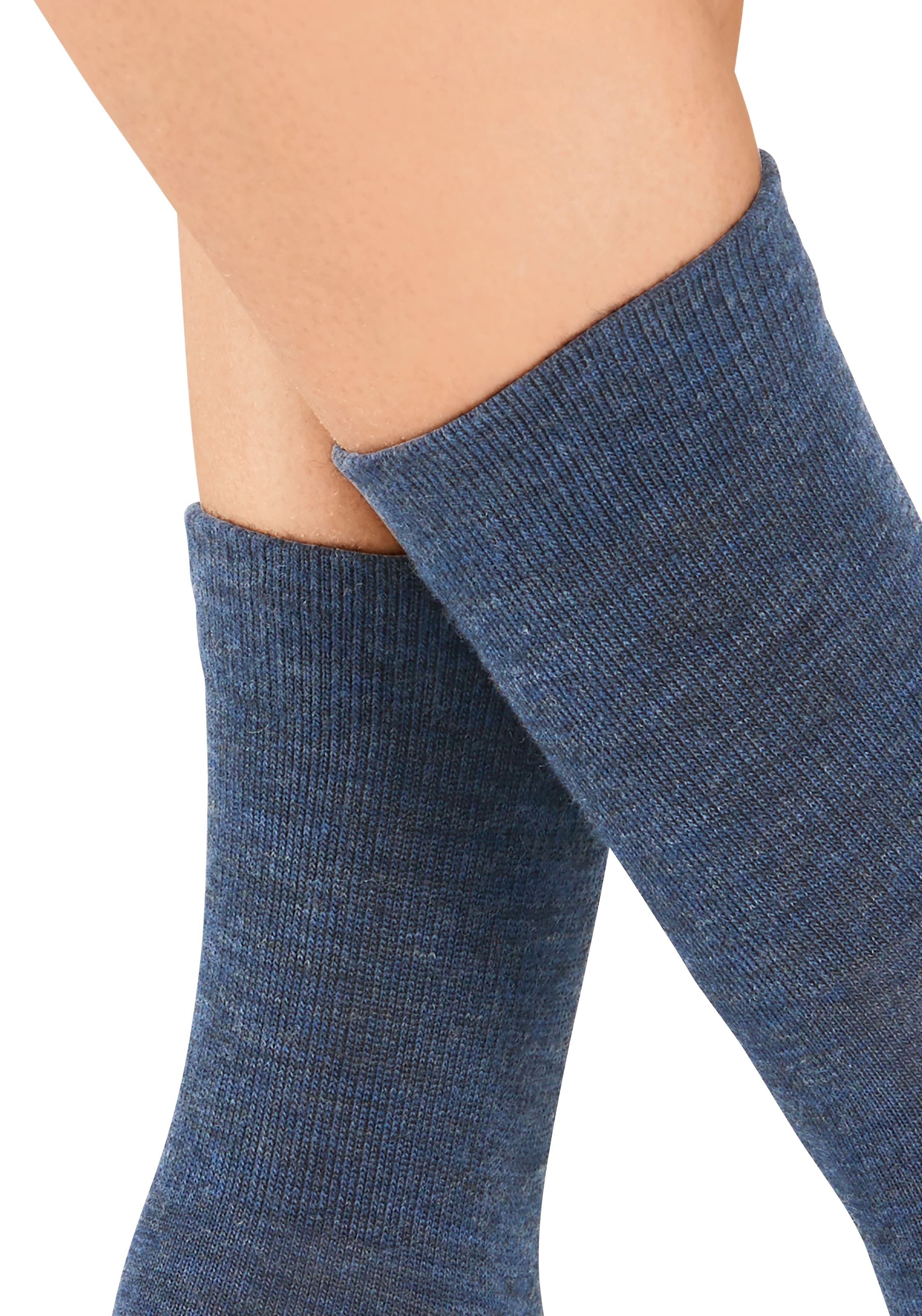 Bench. Wandersocken, (Packung, 2 Paar), Wollsocken aus flauschigem Material mit 51% Wolle