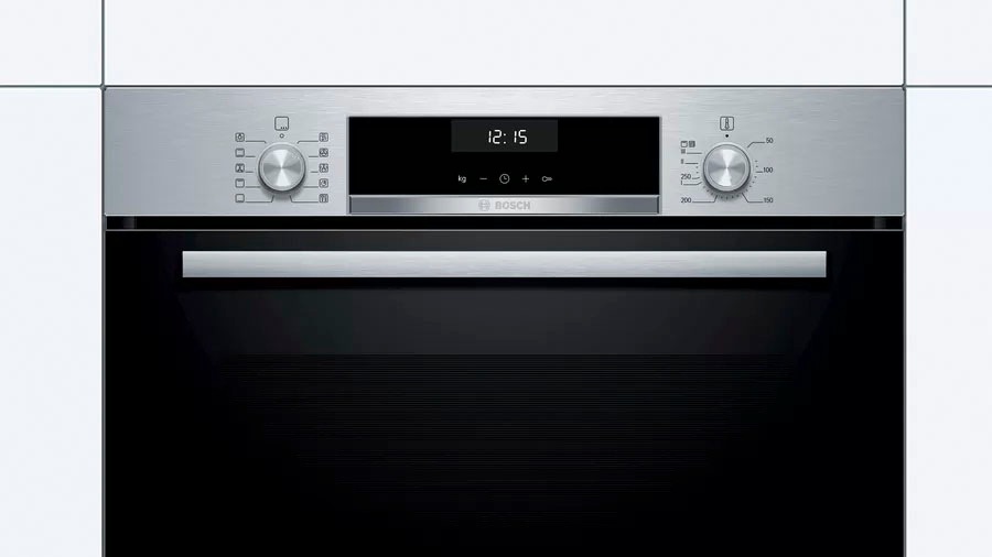 BOSCH Backofen-Set »HBA537BS0«, mit Teleskopauszug nachrüstbar, ecoClean Direct