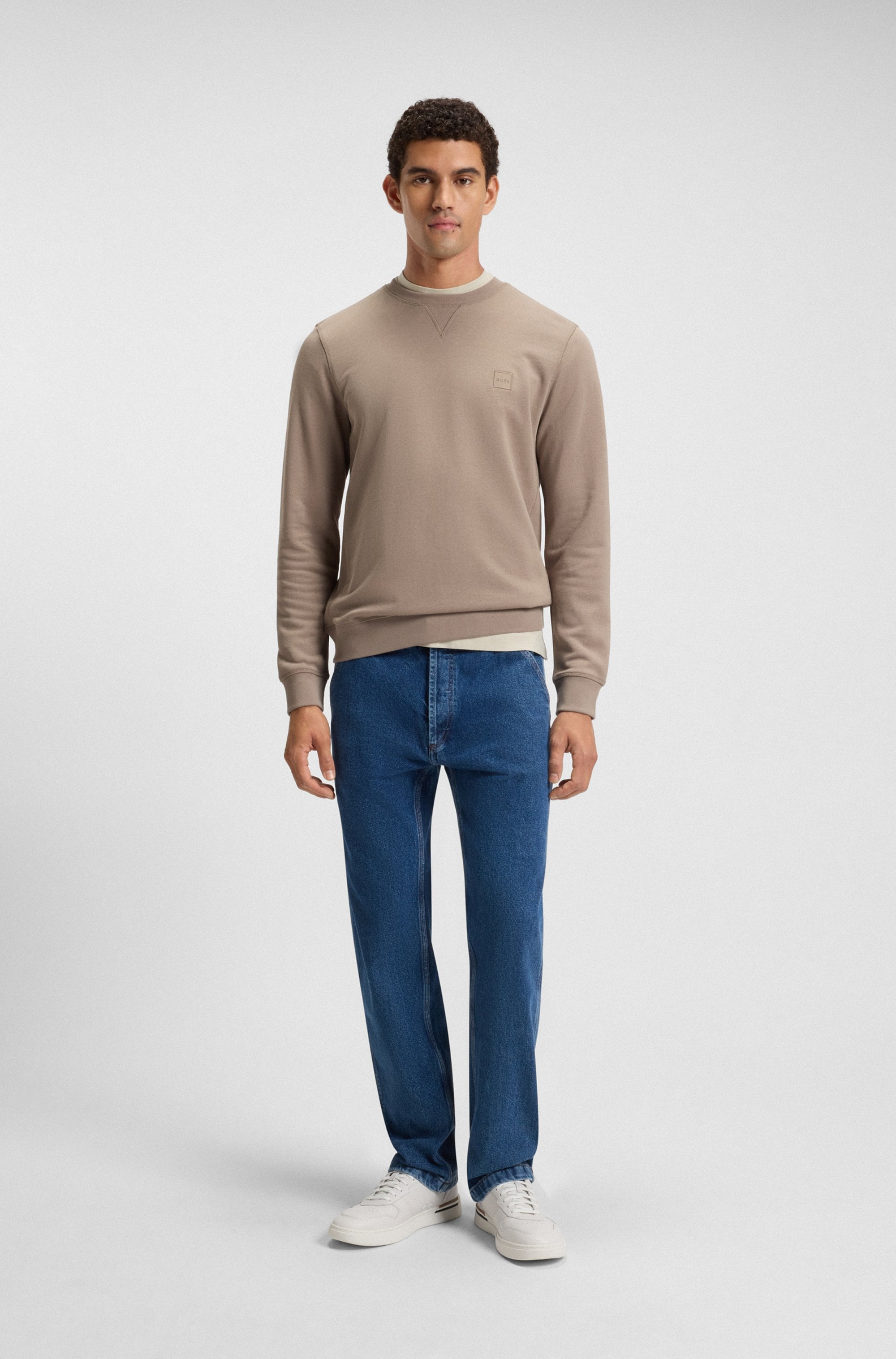 BOSS ORANGE Sweatshirt »Westart« mit BOSS Logopatch