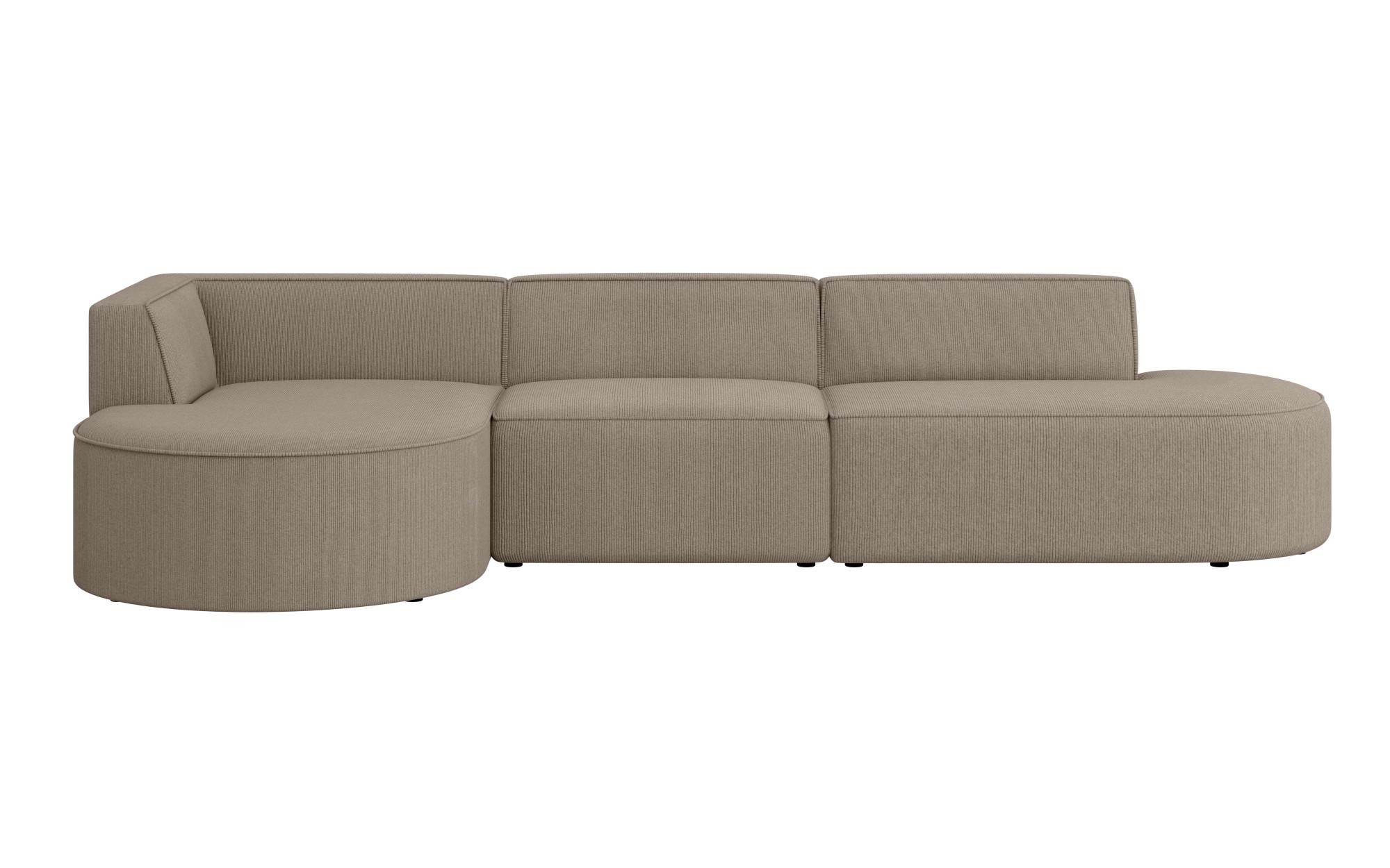 OTTO home Ecksofa »EIVIND Designer Sofa mit Ottomane rechts/links, B/T/H: 3 günstig online kaufen
