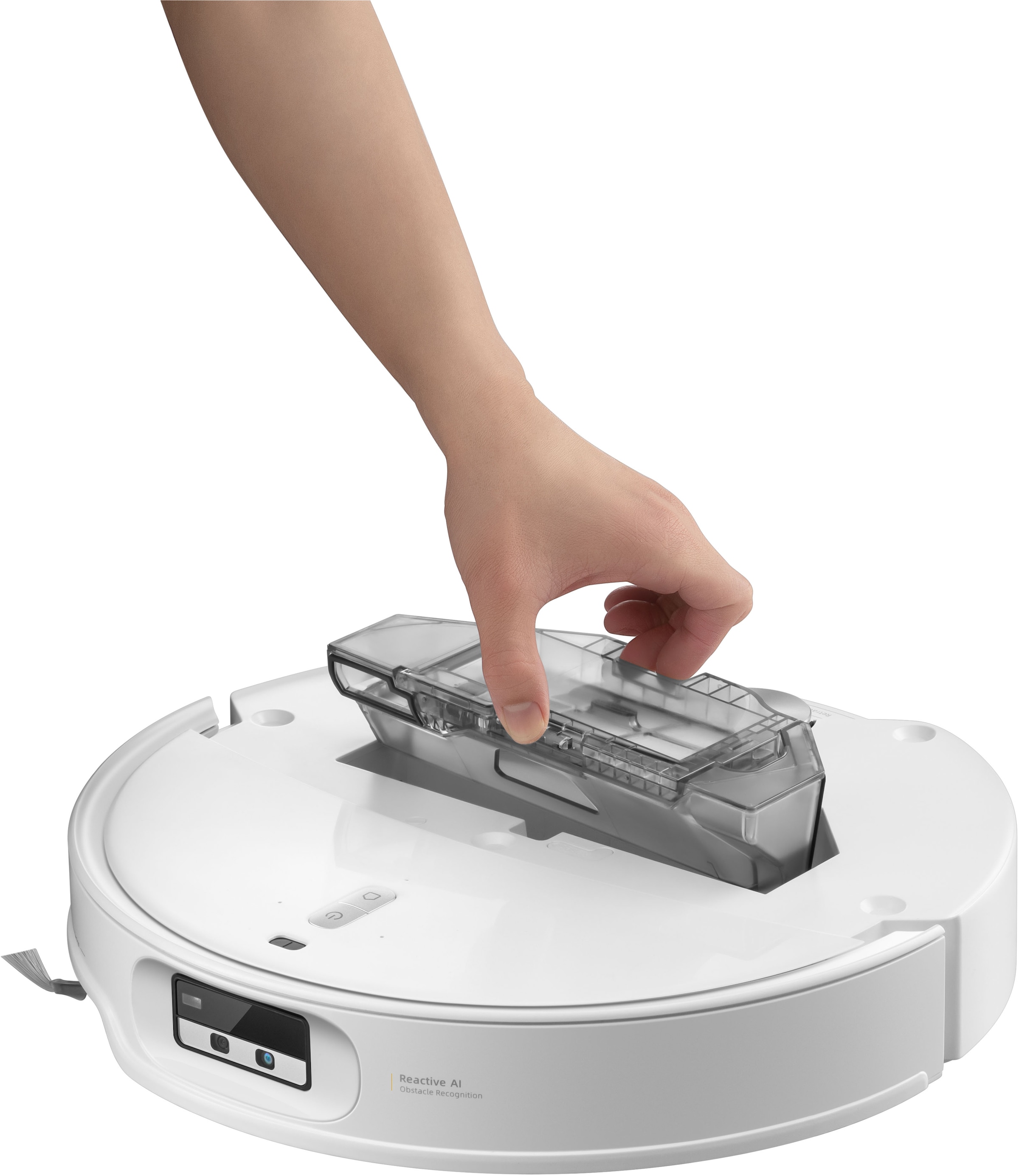 Roborock Nass-Trocken-Saugroboter »Qrevo Curv 2 Pro mit Wischfunktion« FlexiArm Design Seitenbürste, DuoDivide Bürste, autom. Moppreinigung.