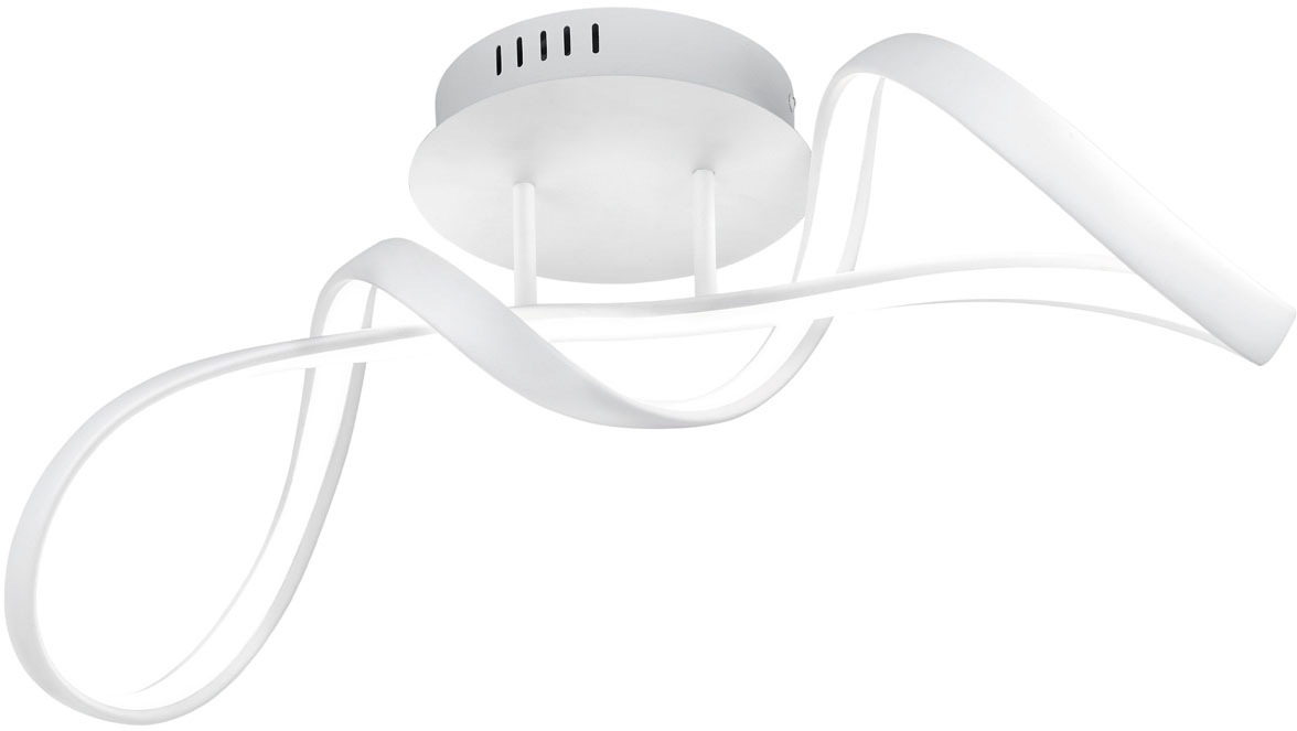 REALITY Leuchten LED Deckenleuchte »Perugia«, 1 flammig, Leuchtmittel LED-Board | LED fest integriert, Dekorative Deckenlampe, dimmbar, neutralweiß 4000K, 3400 Lumen 28W