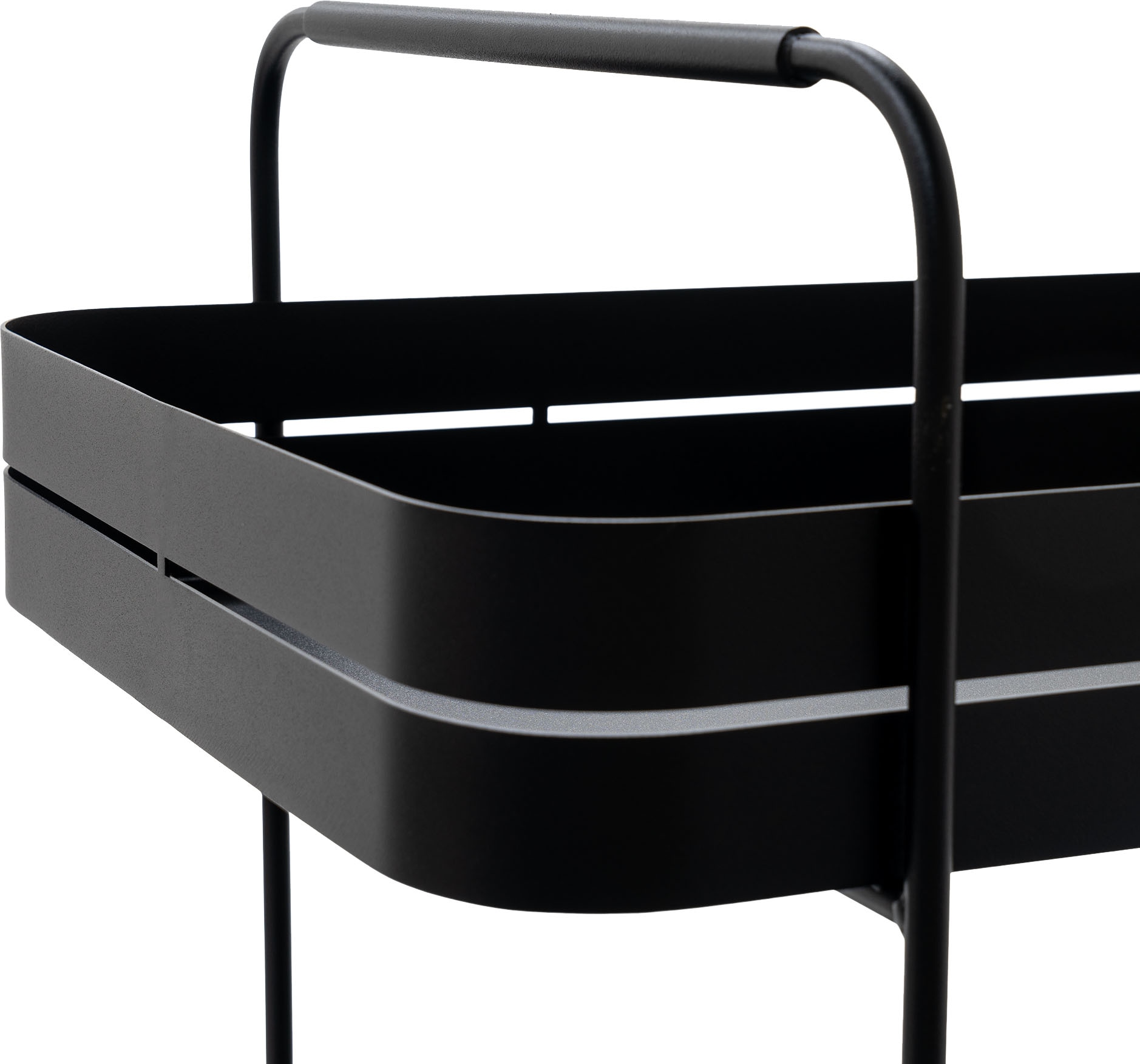 Spinder Design Servierwagen »GIN & TROLLY«, (1 St.), Servierwagen aus Stahl mit Gummirädern