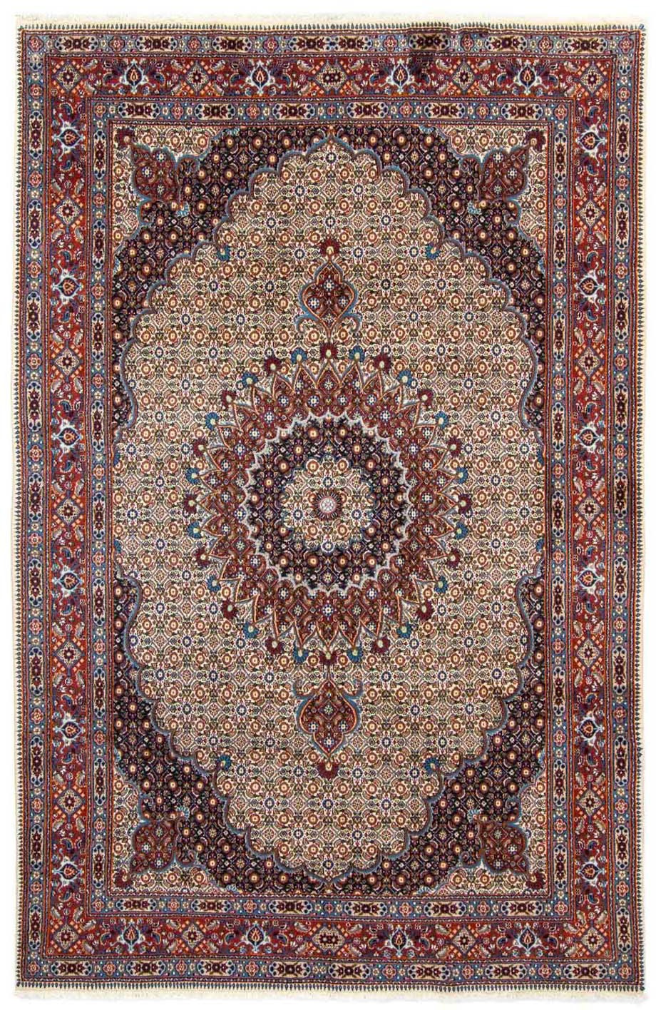 morgenland Wollteppich »Moud Felder Multicolore 350 x 249 cm«, rechteckig, günstig online kaufen