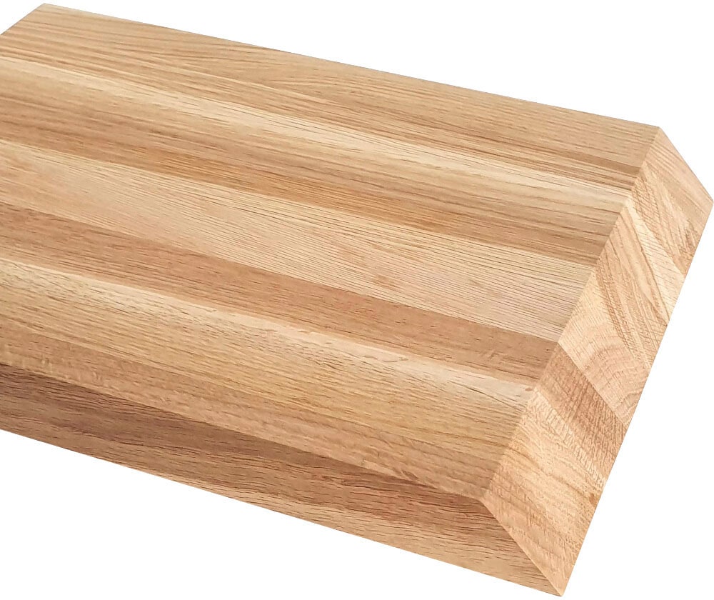 Siena Home Schneidebrett »Brescia«, (1 St.), 45° Griff, aus FSC®-zertifiziertem Eichenholz