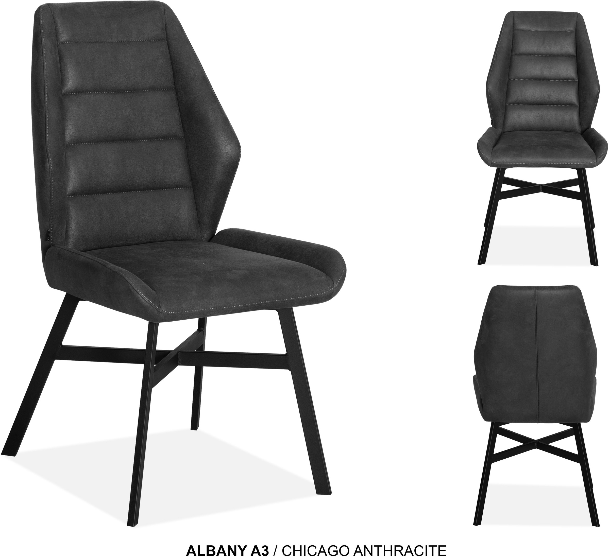 OMG Design Esszimmerstuhl »Albany« (Set) 1 Stk.Esszimmerstuhl, pflegeleichter Bezug