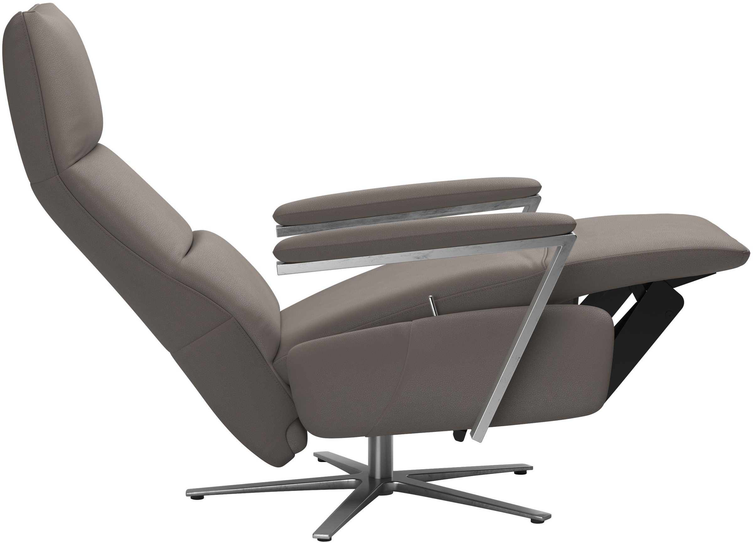 sit&more TV-Sessel »Vario Comfort, inkl. Kopfteilverstellung & 360 Grad Drehfunktion«, mit Gasdruck, Höhe der Armlehnen 64cm