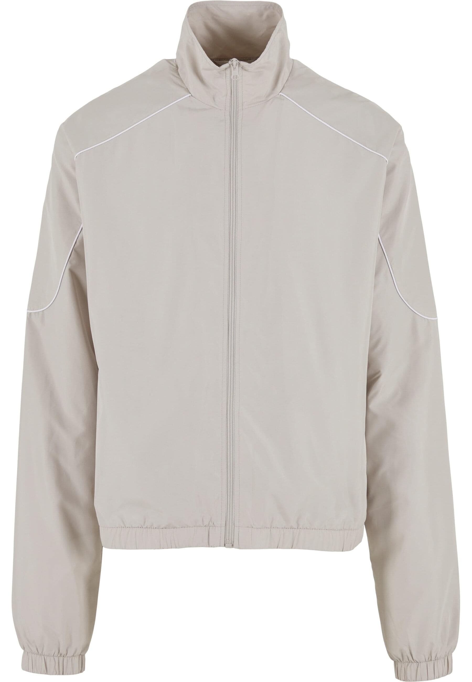 URBAN CLASSICS Trainingsjacke »Urban Classics Piped Panel Trackjacket« 1 Stk. tlg. ohne Kapuze