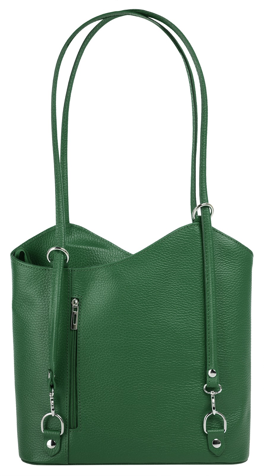Cluty Cityrucksack, echt Leder, Made in Italy