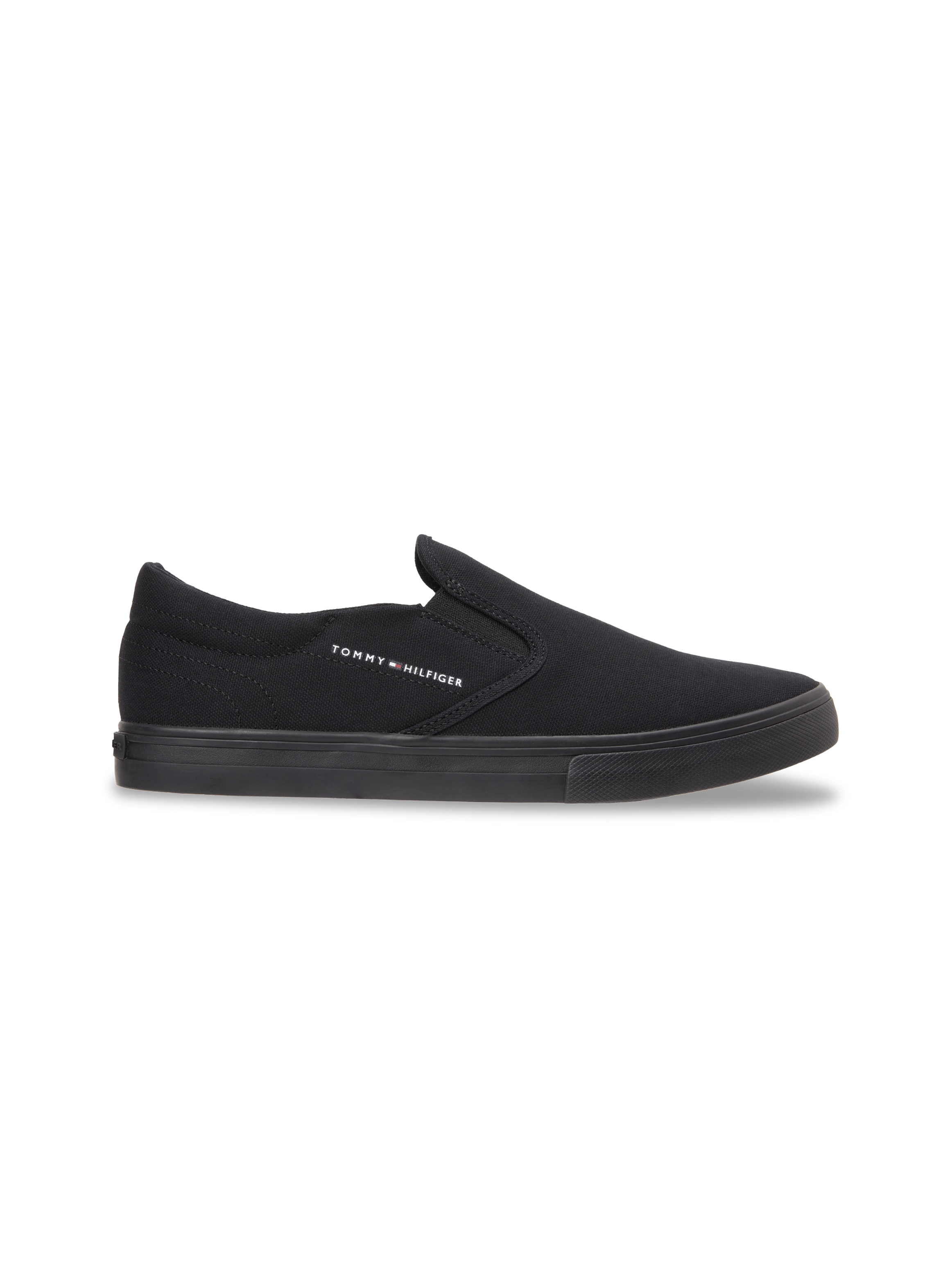 Tommy Hilfiger Slip-On Sneaker »VULC CORE SLIP ON«  Freizeitschuh, Halbschuh, Slipper mit seitlichem Logoschriftzug