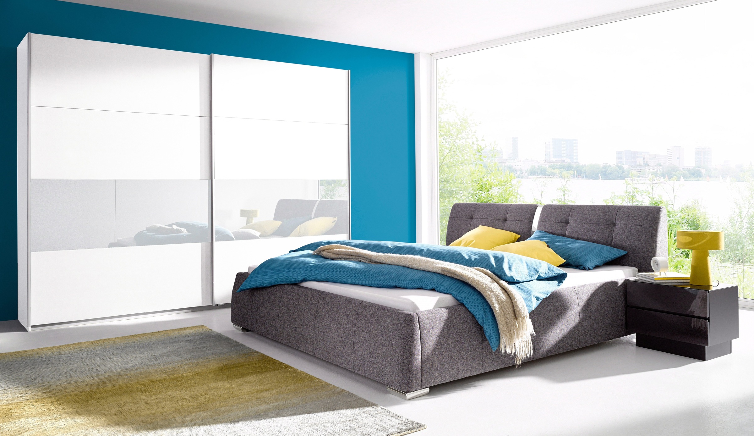 rauch Schwebetürenschrank "Quadra Schrank Schlafzimmerschrank in vielen Bre günstig online kaufen