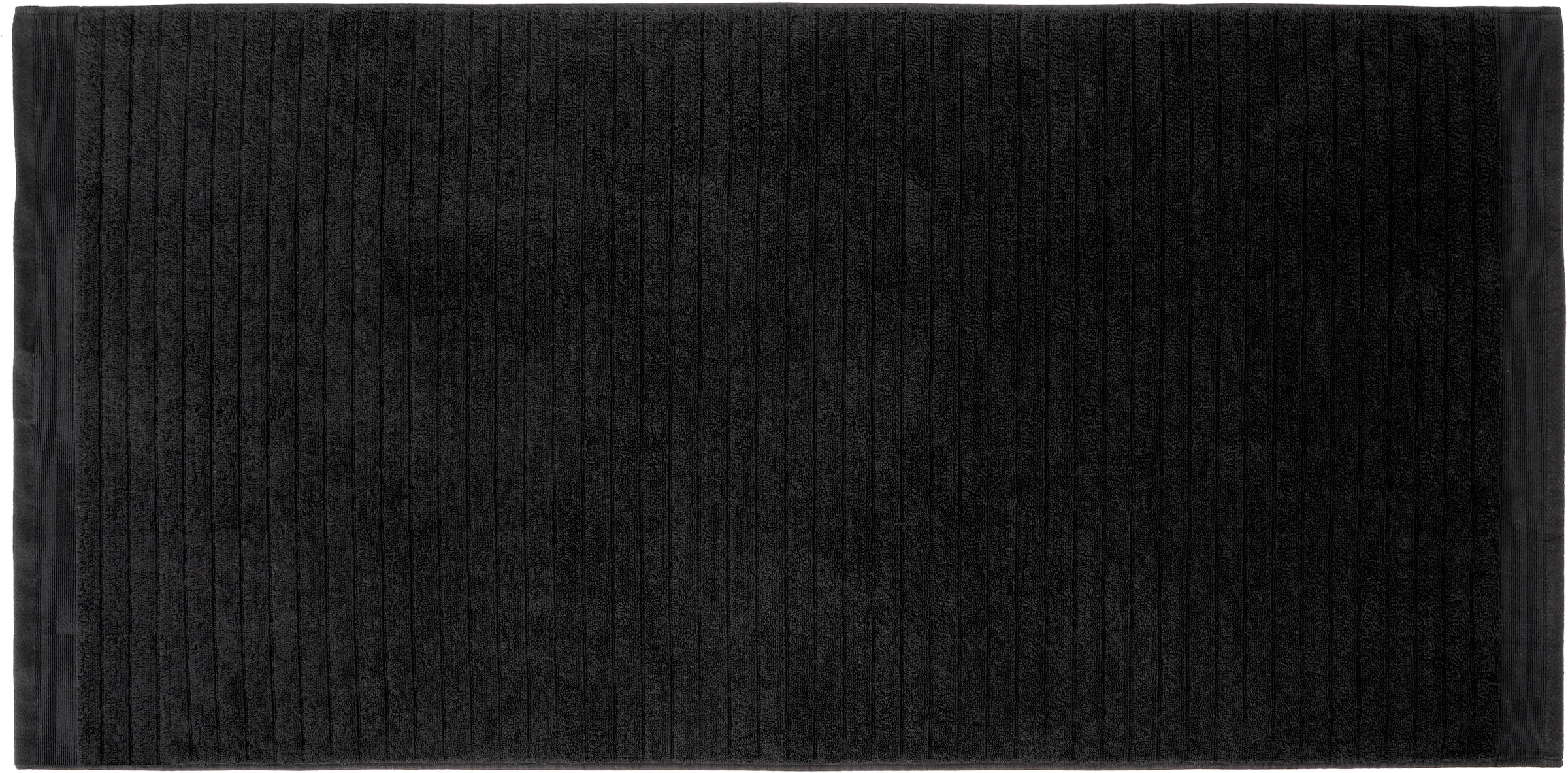 Strandtuch »Heckettlane Strandtuch Prestige« Strandtuch aus hochwertige Baumwolle, 650gr/m² schwarz Frottee, Baumwolle B/L: 90cmx180cm, 1 Stk., 