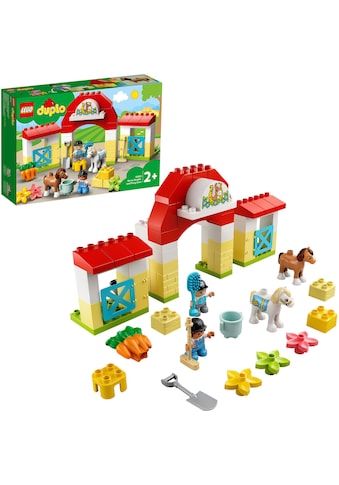 LEGO® Konstruktionsspielsteine »Pferdestall und Ponypflege (10951), LEGO® DUPLO®... kaufen