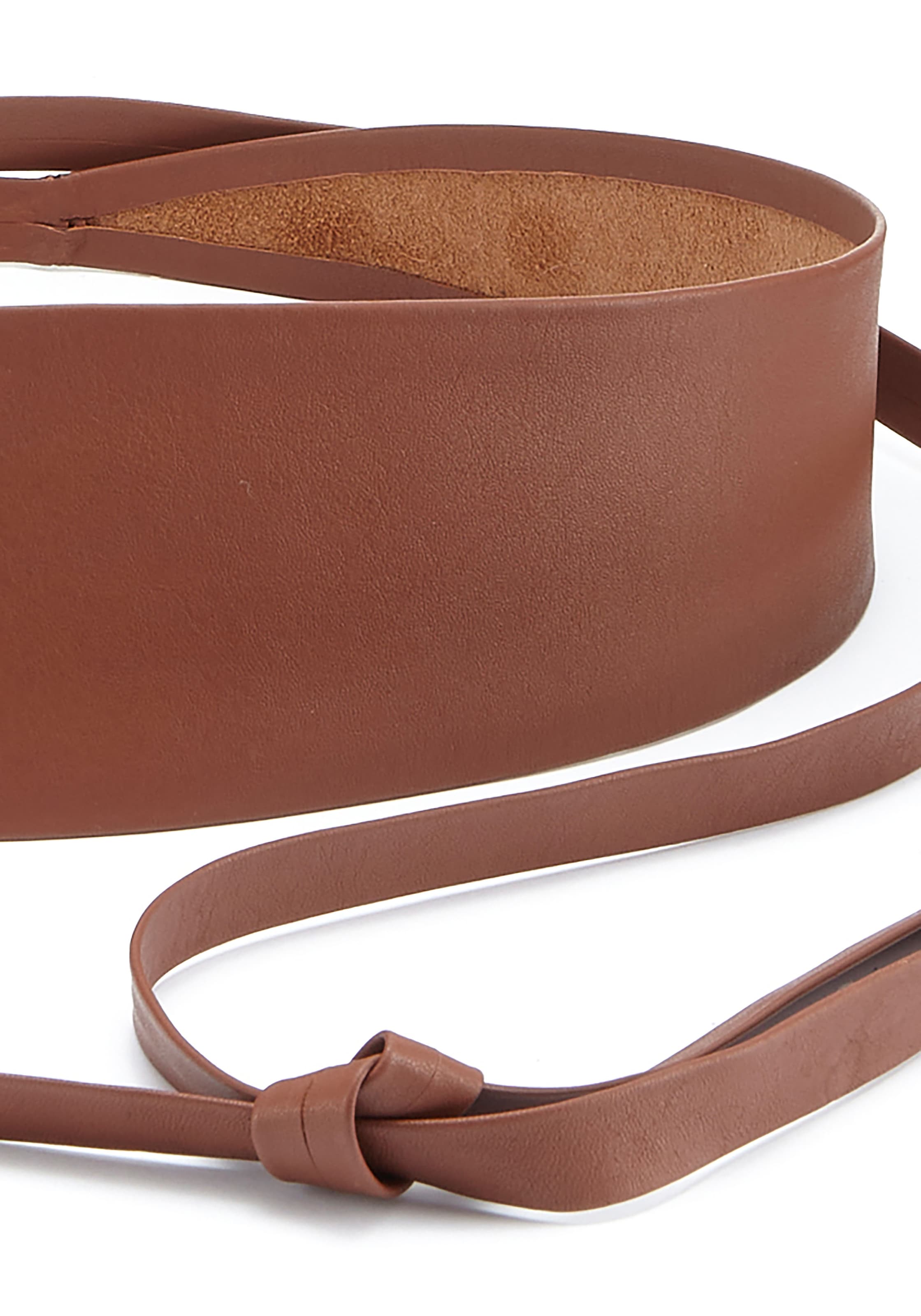 LASCANA Taillengürtel »Bindegürtel« Ledergürtel, Shape-Effekt, Gürtel für Kleid & Overall, Bauchgürtel