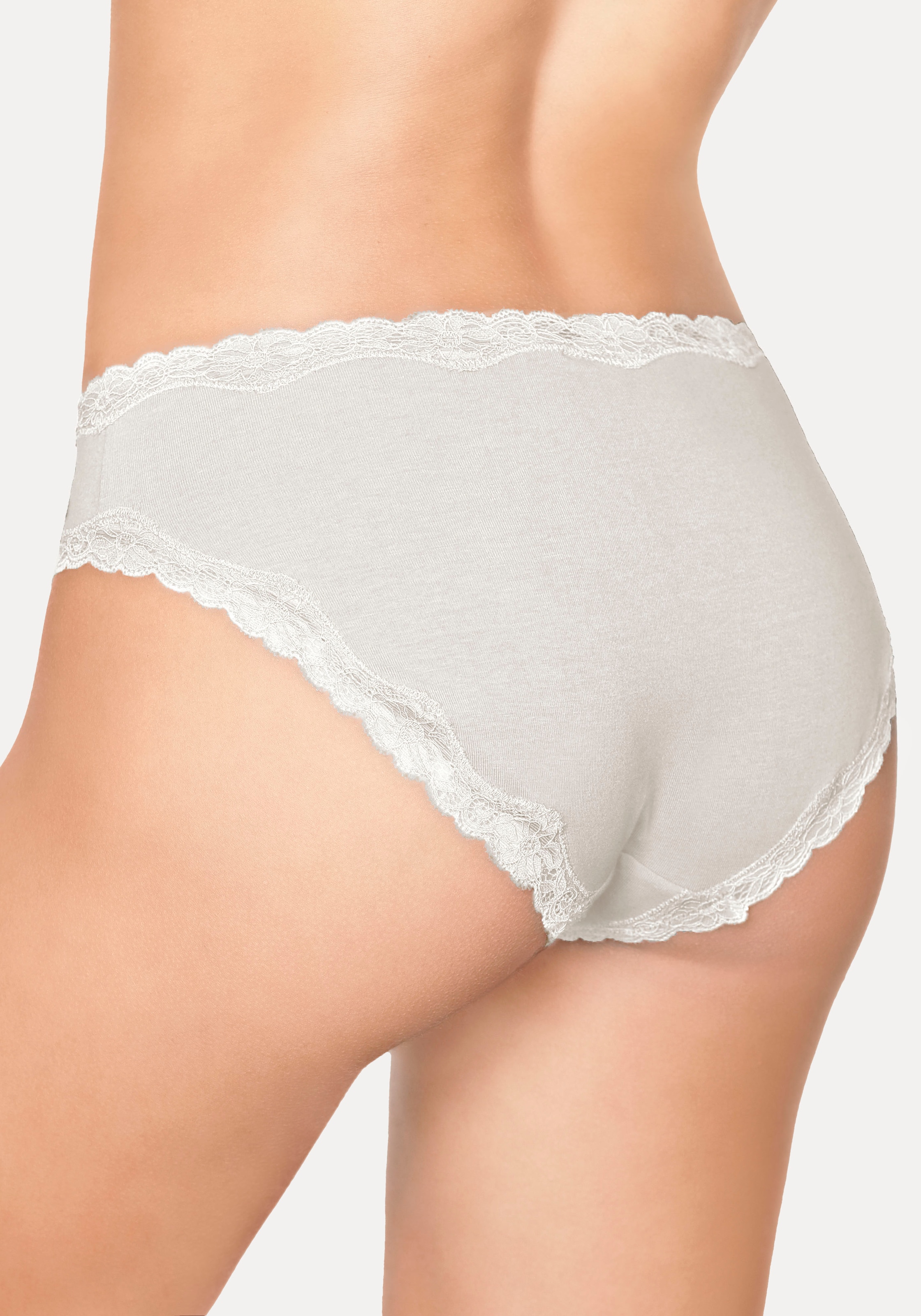 Vivance Jazz-Pants Slips, (5er-Pack), aus elastischer Baumwolle