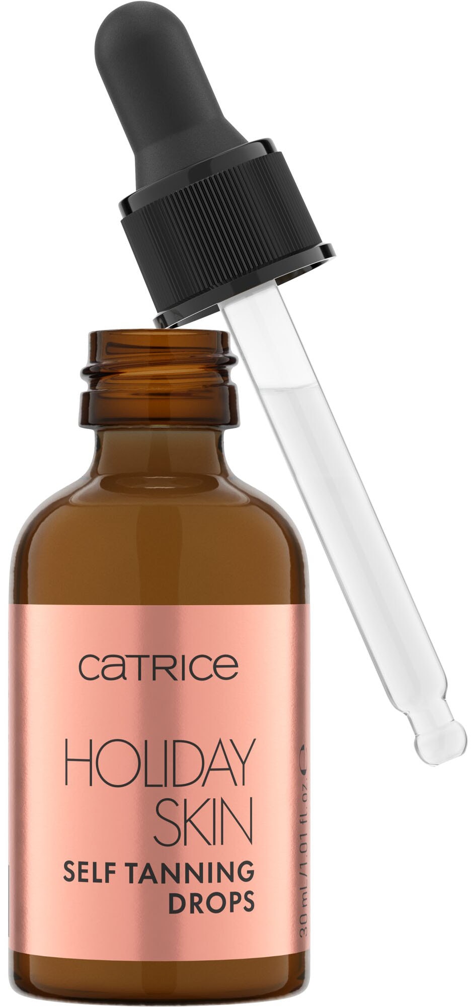Catrice Gesichtsserum »Holiday Skin Self Tanning Drops« aufbaubare Bräune, streifenfrei, leicht, hydratisierend, strahlend