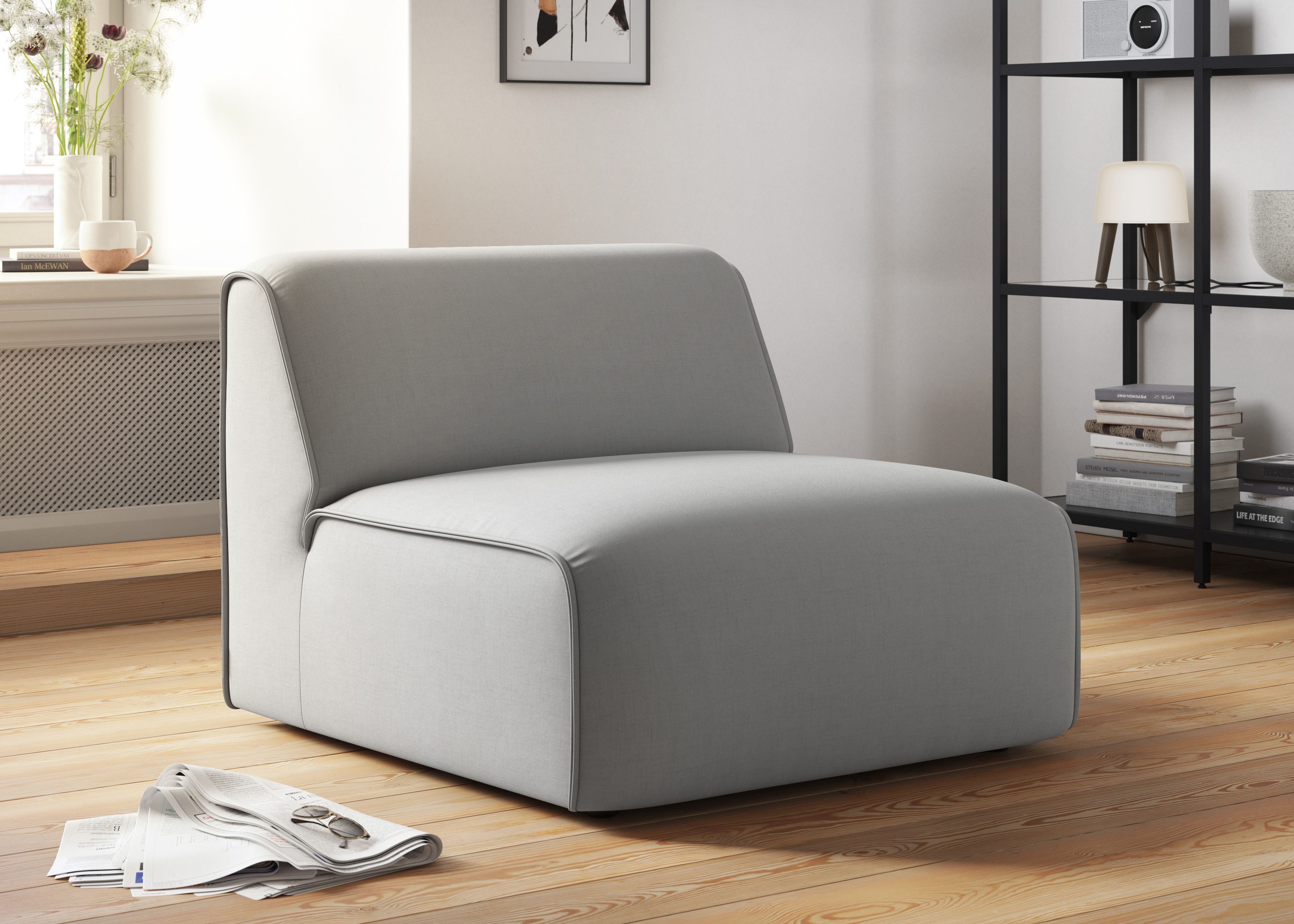 RAUM.ID Sessel »Merid Sofa-Mittelelement, Maße B/T/H: 84/97/46 cm«, als Mod günstig online kaufen