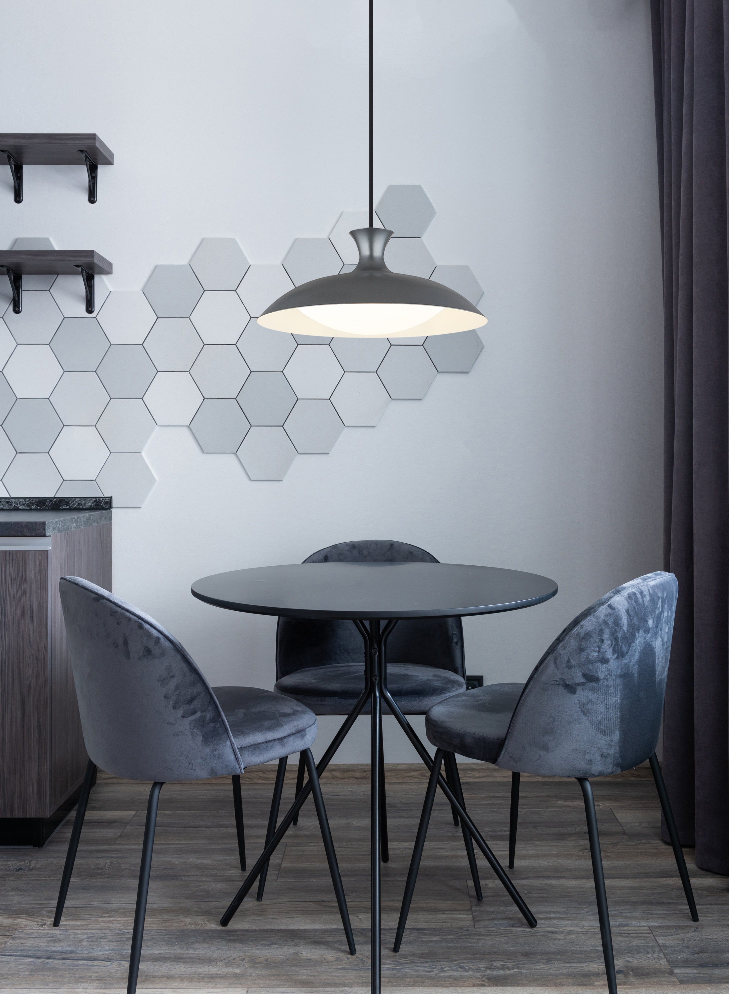 GLOBO LIGHTING Hängeleuchte »ROCHA« LED-Modul 1 Stk. warmweiß - kaltweiß Hä günstig online kaufen