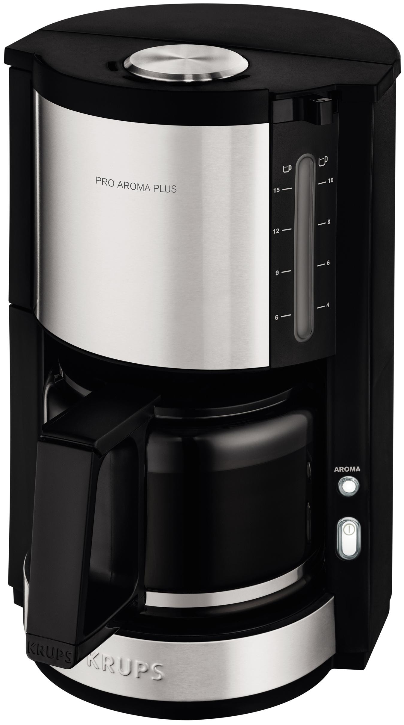 Krups Filterkaffeemaschine »ProAroma Plus KM321«, 1,25 l Kaffeekanne, Papie günstig online kaufen