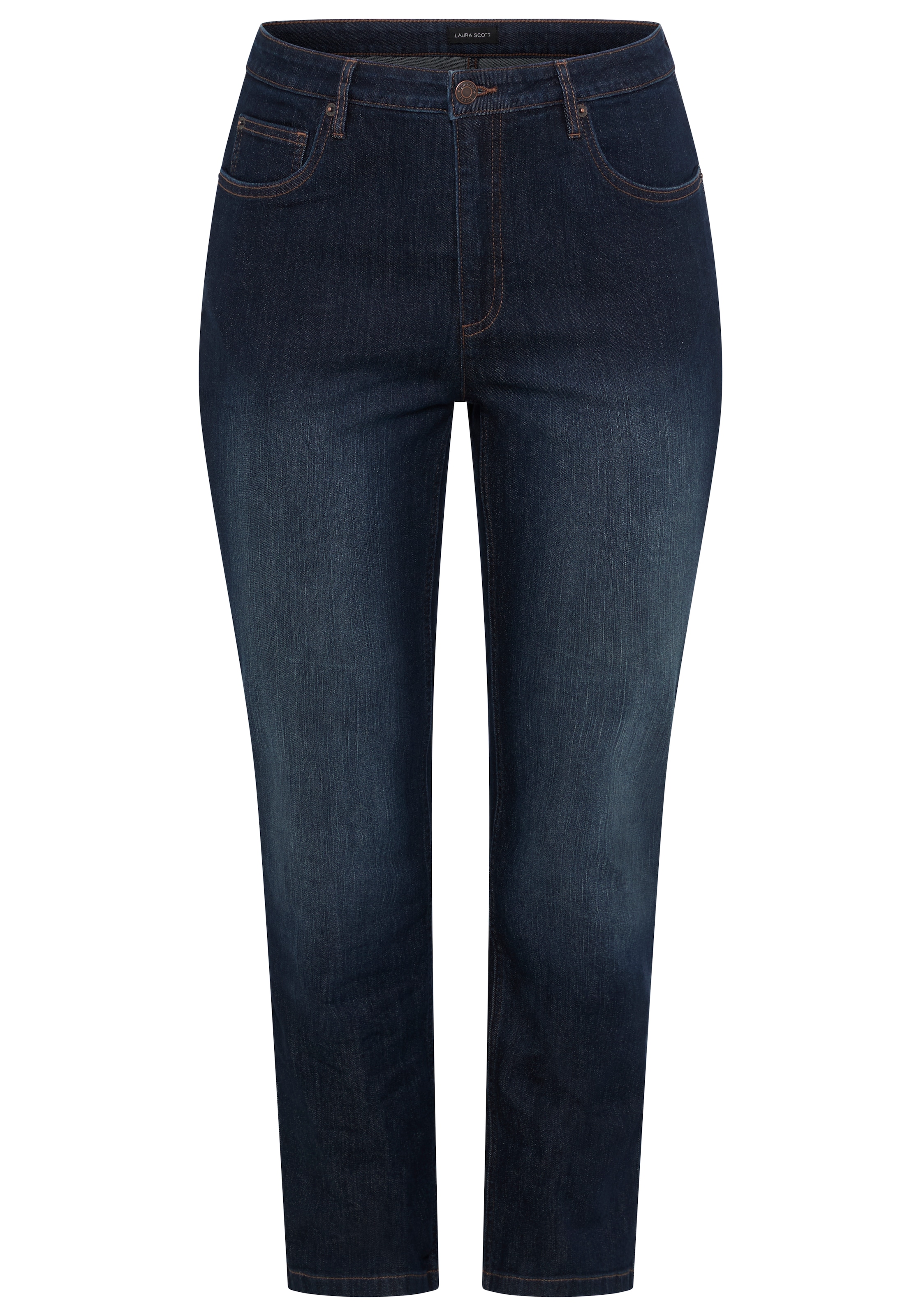 Laura Scott CURVE Gerade Jeans »Große Größen« Straight-Fit, gerader Beinverlauf, hohe Leibhöhe