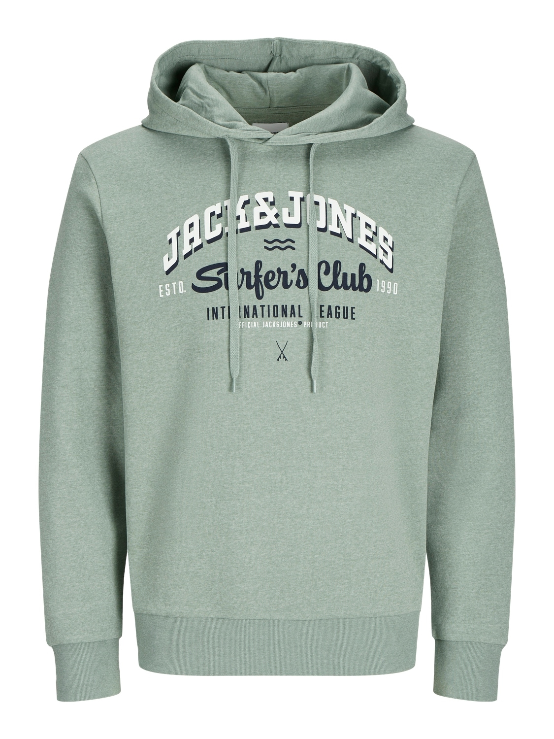 Jack & Jones Kapuzensweatshirt »JJELOGO SWEAT HOOD 2 COL 24/25 NOOS«, mit Logo Print