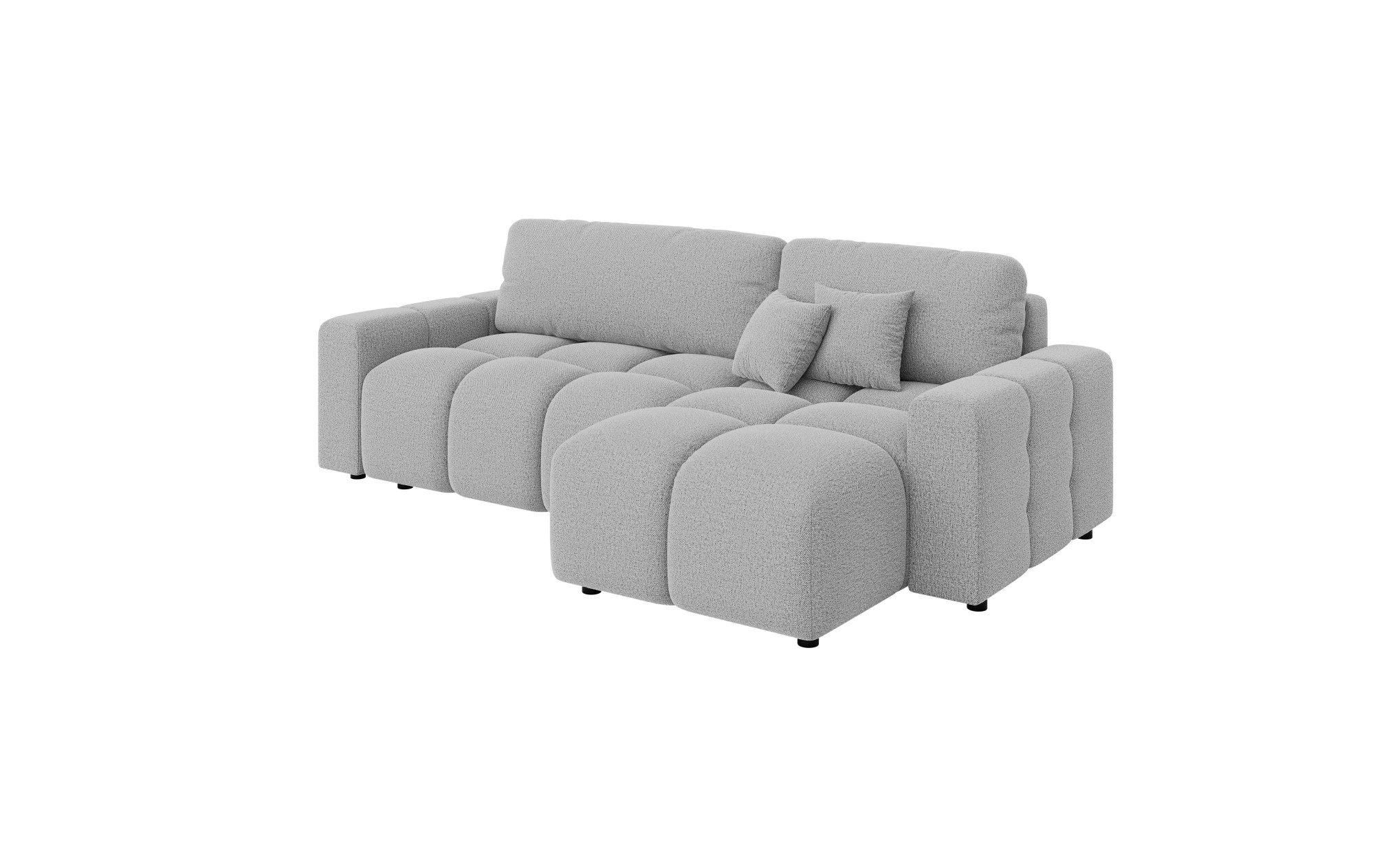 INOSIGN Ecksofa »FELICI, Schlafsofa 233cm, L-Form mit Recamiere beidseitig montierbar«, Designsofa mit Bettfunktion und Bettkasten, Maße B/T/H: 233/142/88 cm
