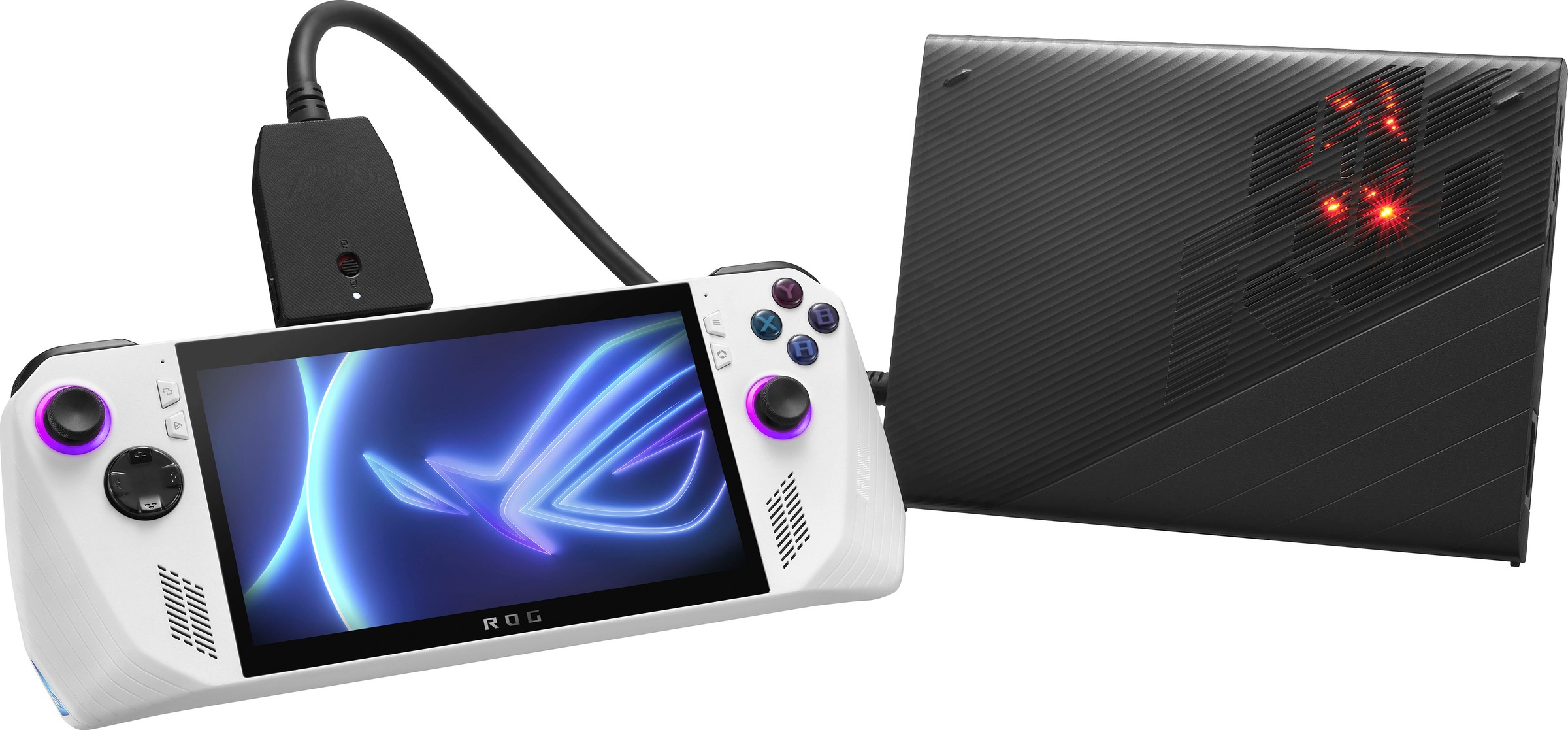 ASUS Spielekonsole »ROG Ally RC71L-NH001W« 512 GB weiß Das leichte Gewicht von nur 608g und komfortable Ergonomik bieten ein bequemes Handling,...