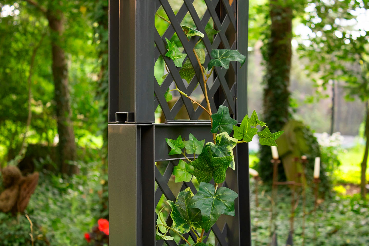 KHW Rosenbogen BxTxH: 174x43x207 cm, inkl. 2 Pflanzkästen