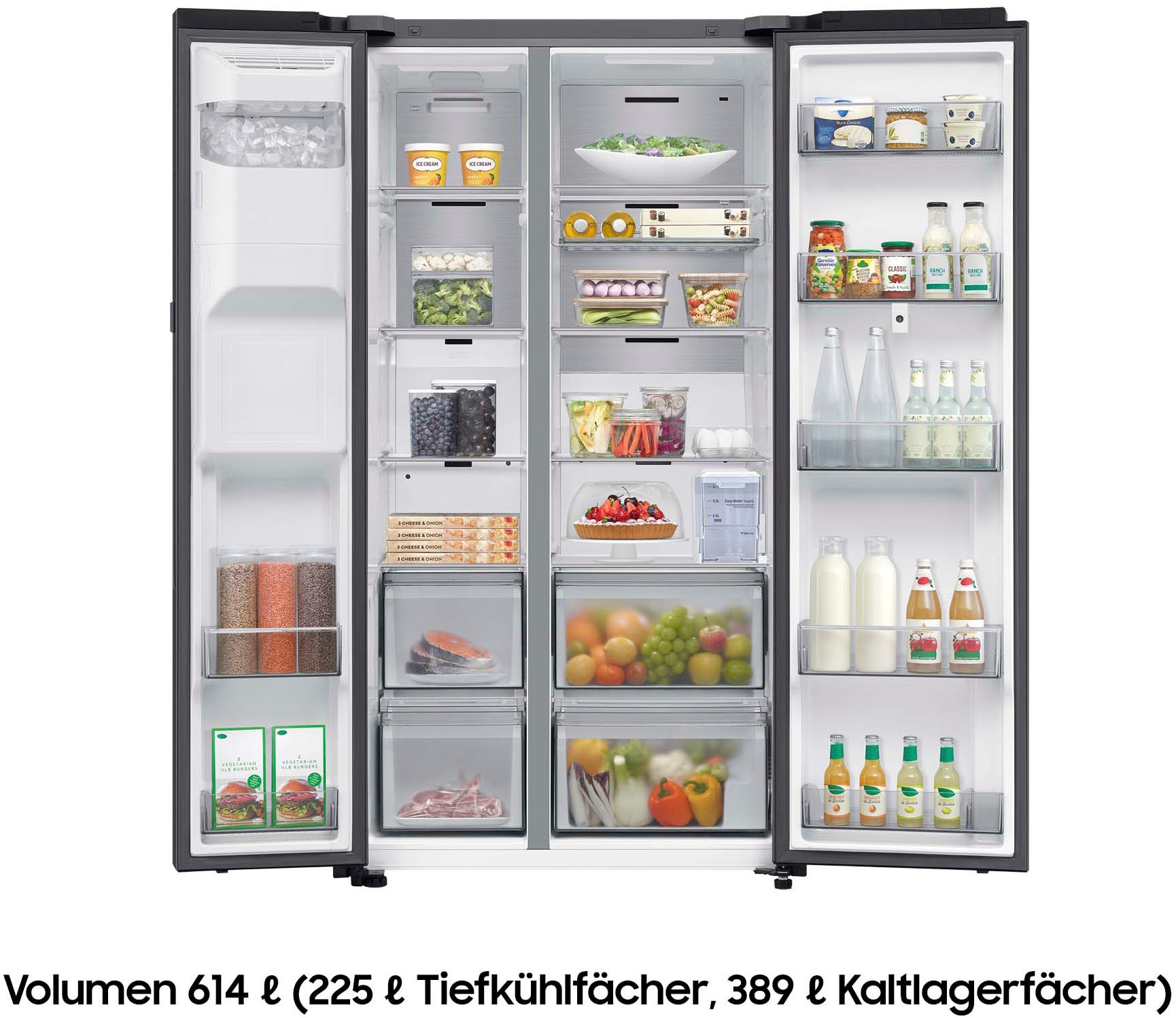 Samsung Side-by-Side RS97F »RS90F67BEF«