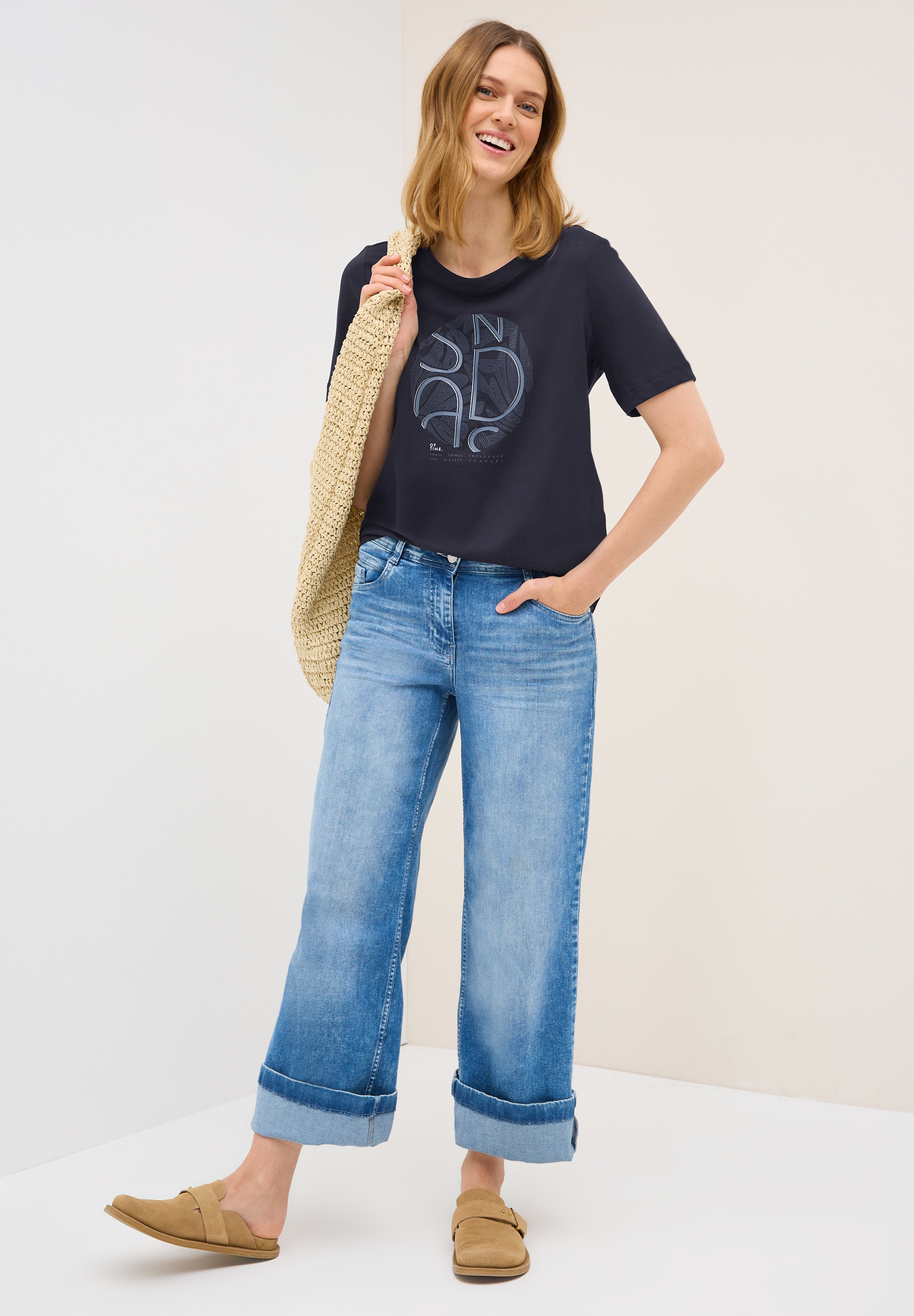 Cecil T-Shirt, mit Artwork