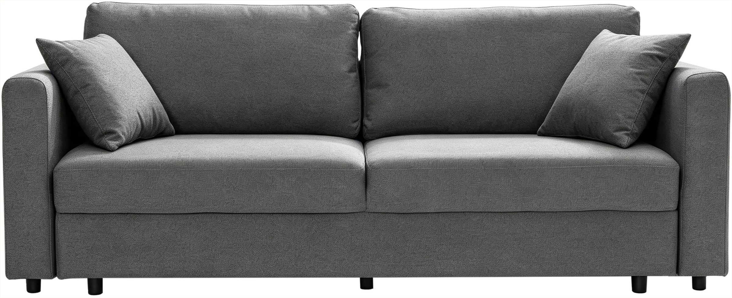 OTTO home Schlafsofa »LIOORA 3-Sitzer (240cm), Cord und Webstoff« Bettfunktion & Bettkasten, Premium Sitzkomfort (HR-Schaum/Federkern)
