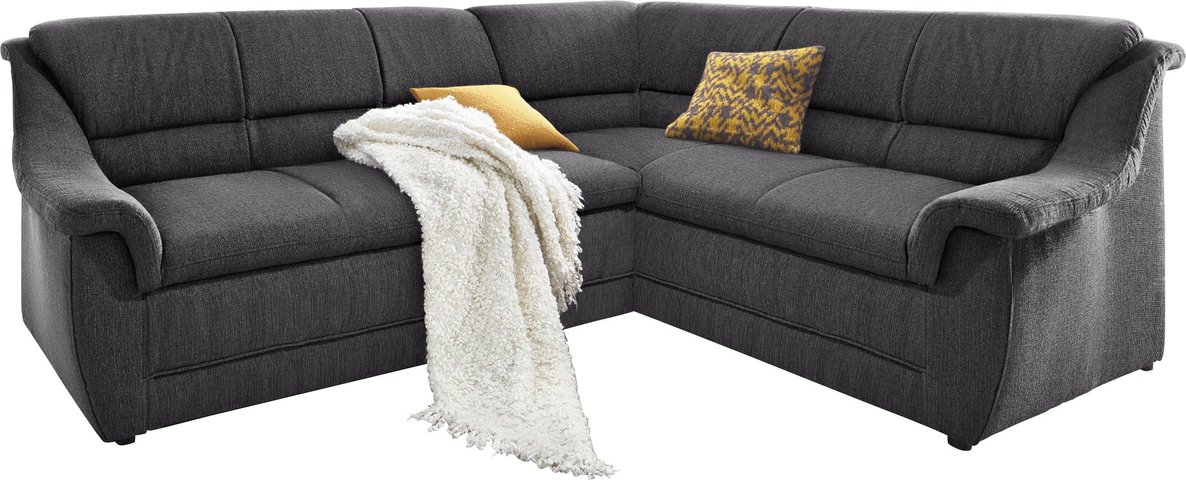 DOMO collection Ecksofa »Lale zeitlose Formensprache, komfortabel, L-Form«, günstig online kaufen