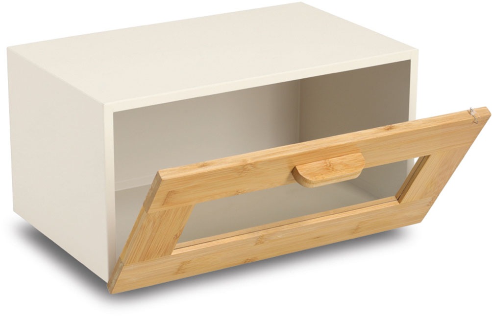 Zeller Present Brotkasten »m. Klappe«, (1 tlg.), pflegeleicht, Sichtfenster günstig online kaufen